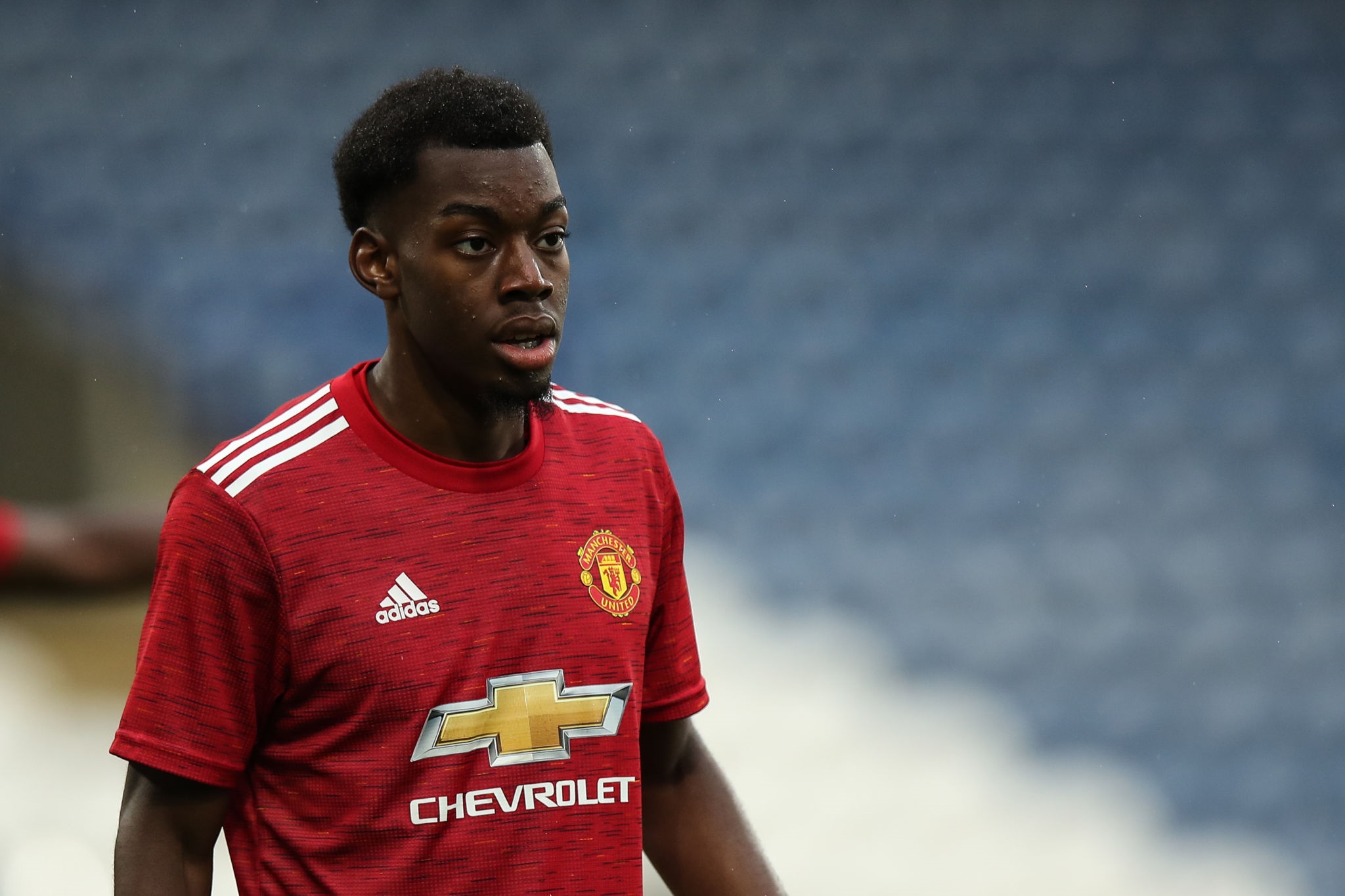 Anthony Elanga from Manchester United HD Wallpaper