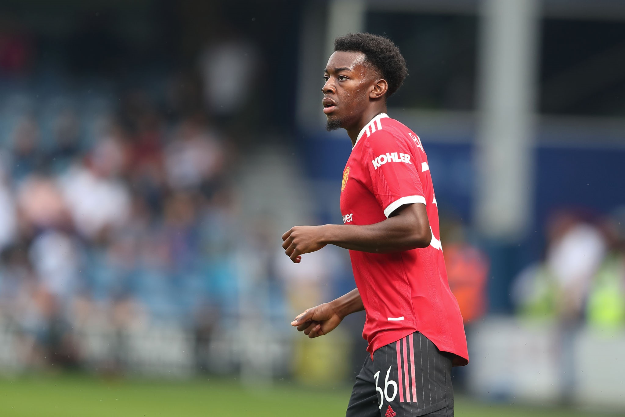 Anthony Elanga from Manchester United HD Wallpaper