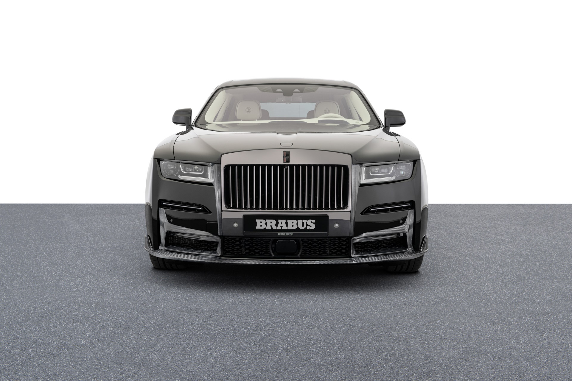 Brabus Rolls-Royce Ghost front view HD Wallpaper