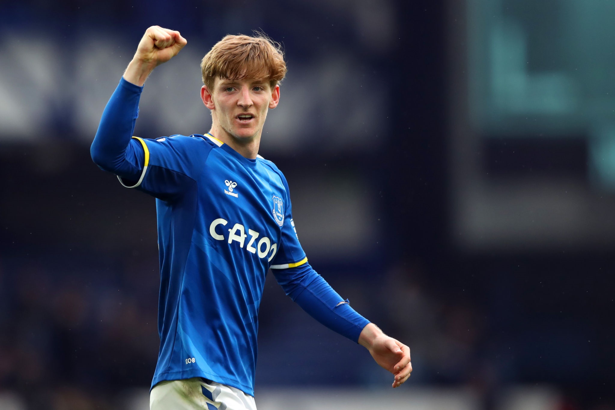 Anthony Gordon from Everton F.C. HD Wallpaper