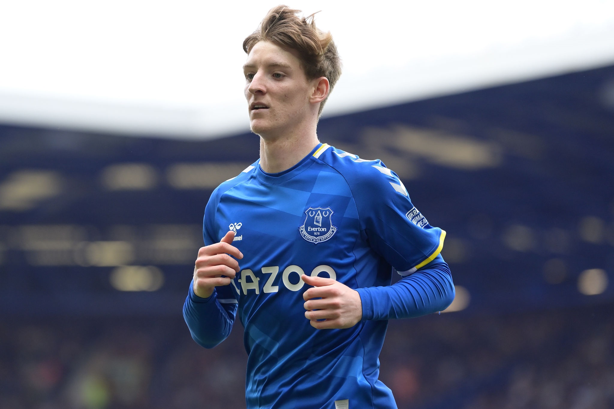 Anthony Gordon from Everton F.C. HD Wallpaper
