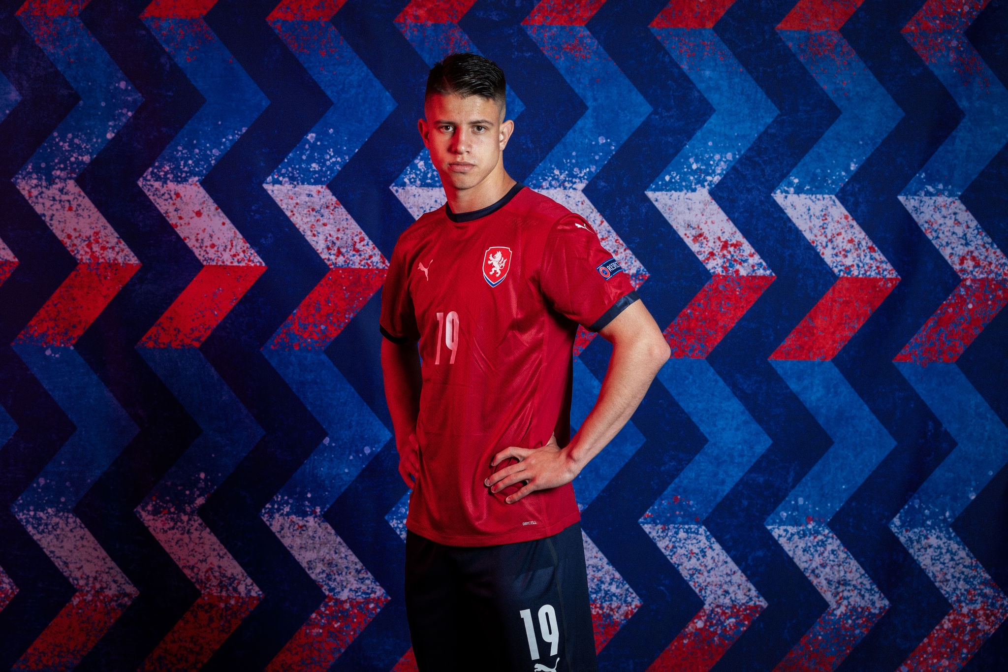 Adam Hložek Czech Republic National Football Team HD Wallpaper