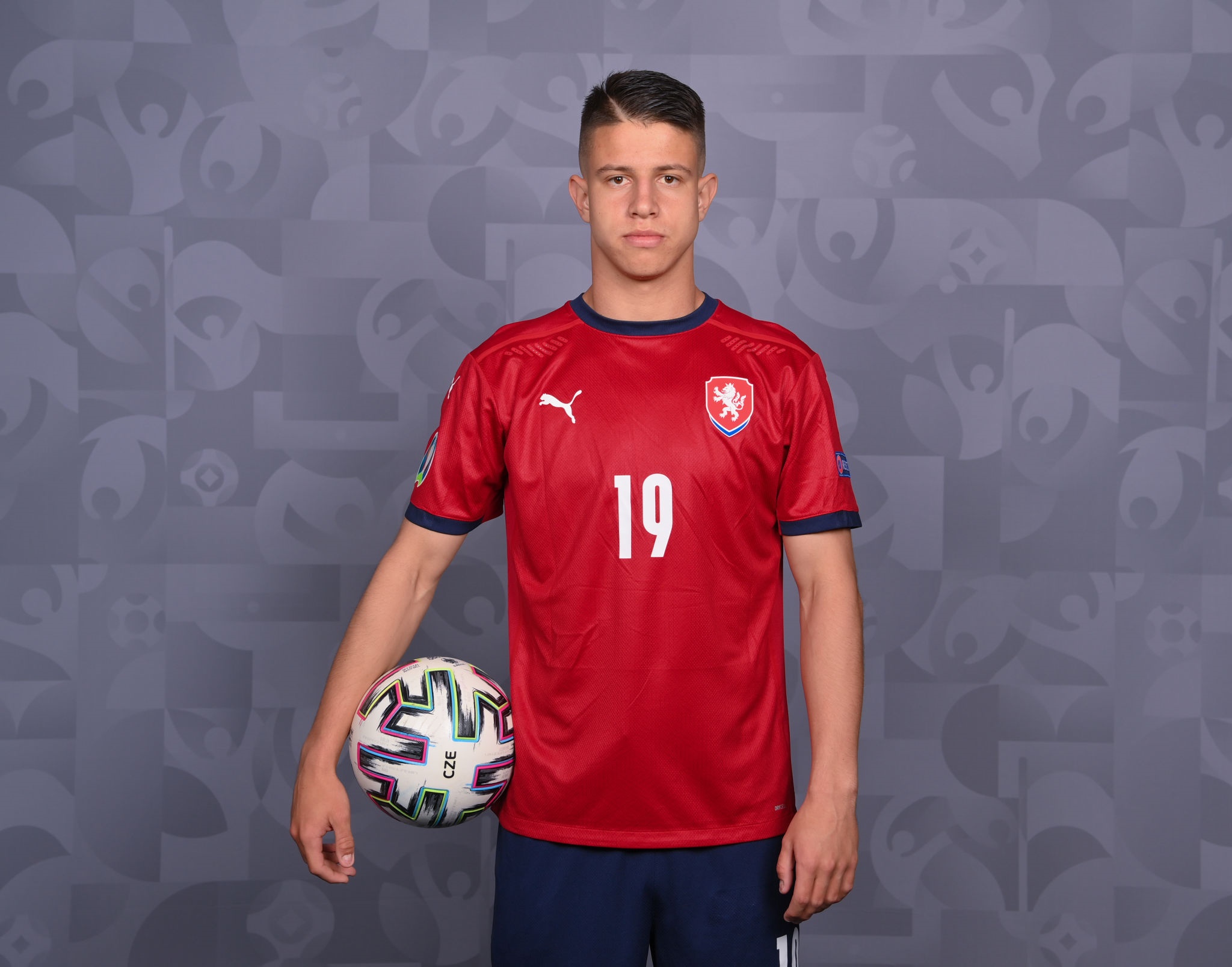 Adam Hložek Czech Republic National Football Team HD Wallpaper