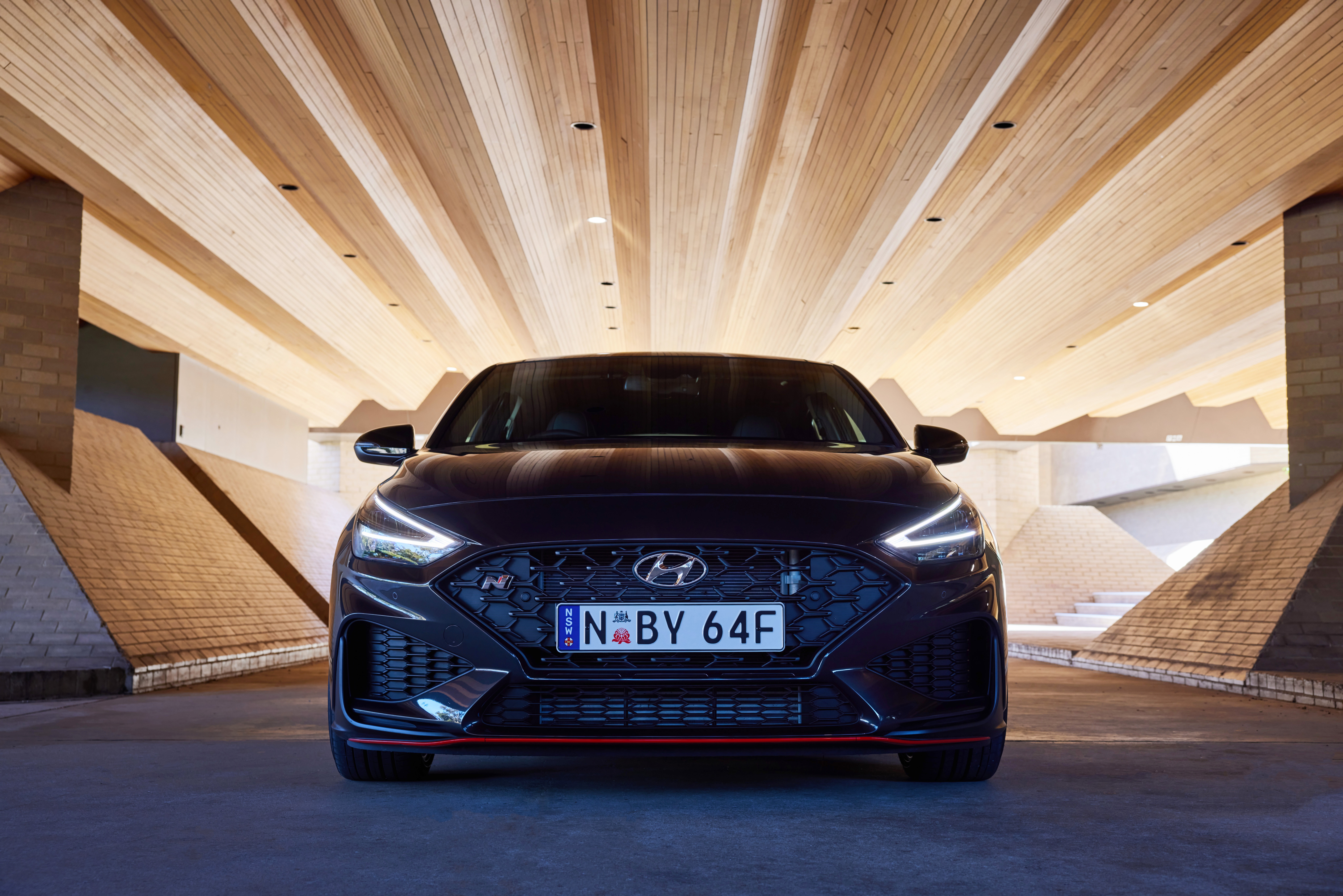 Hyundai i30 N front view HD Wallpaper