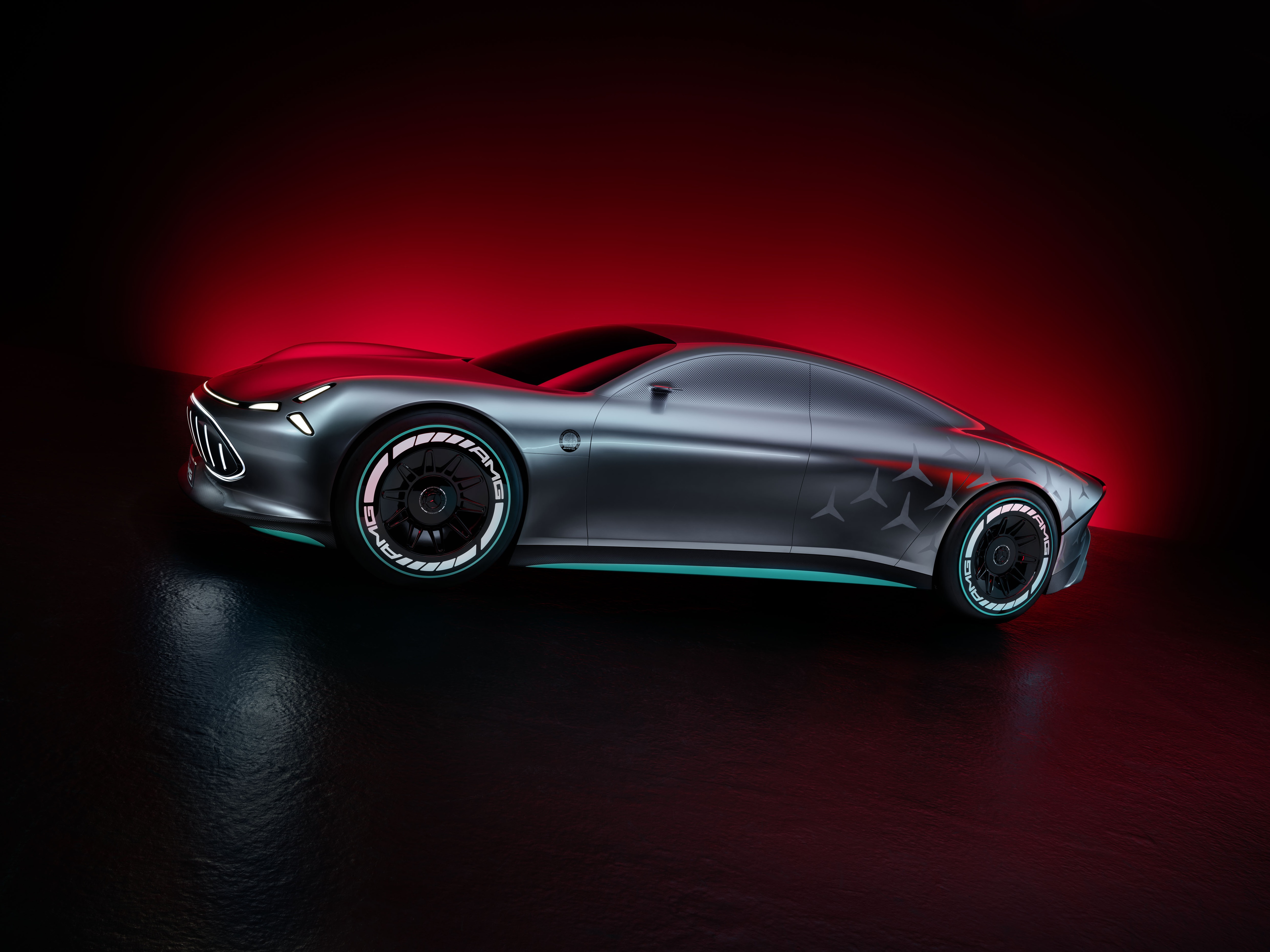 Mercedes-Benz Vision AMG concept car 4K HD Wallpaper
