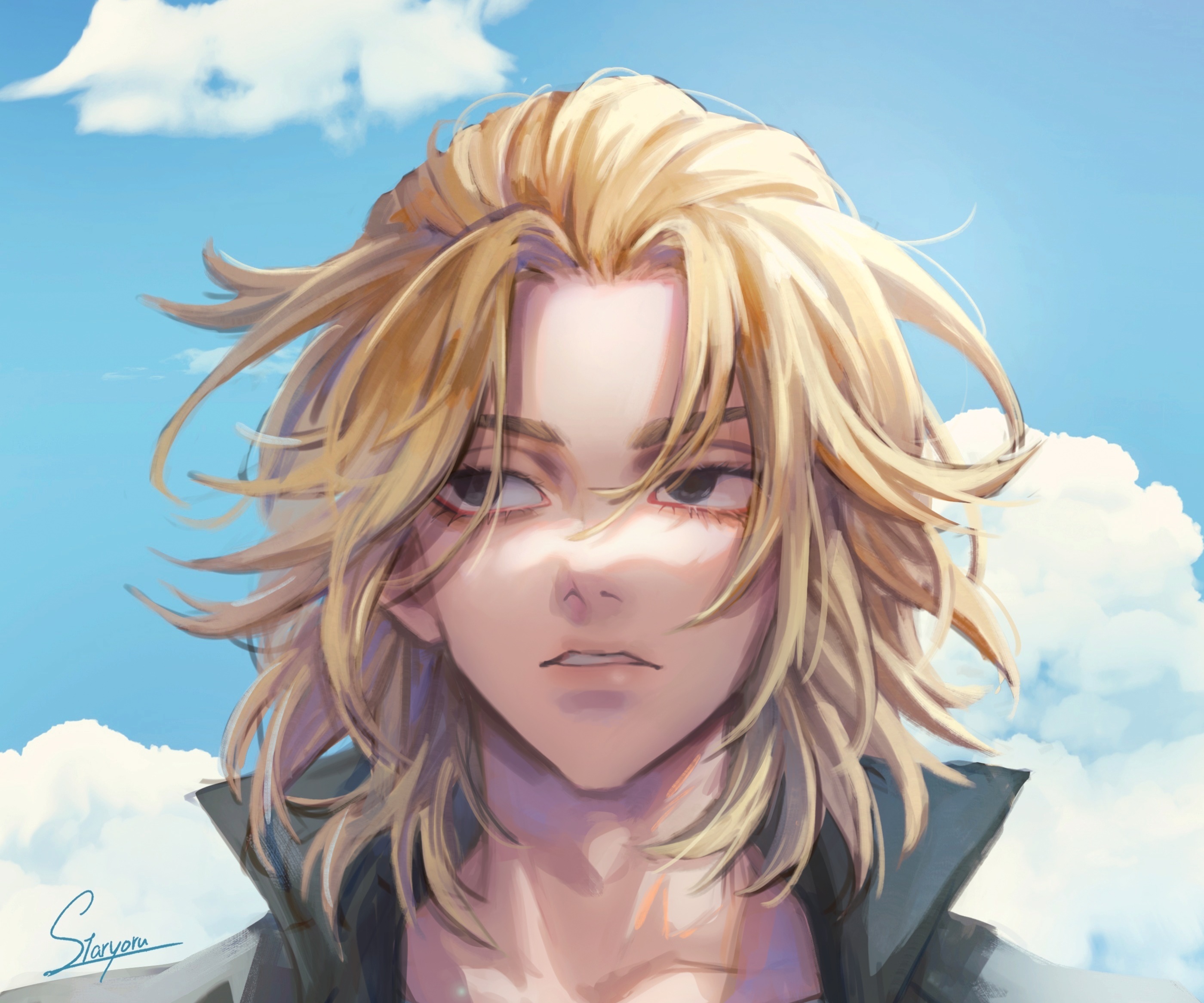 Manjiro Sano Mikey from Tokyo Revengers HD Wallpaper