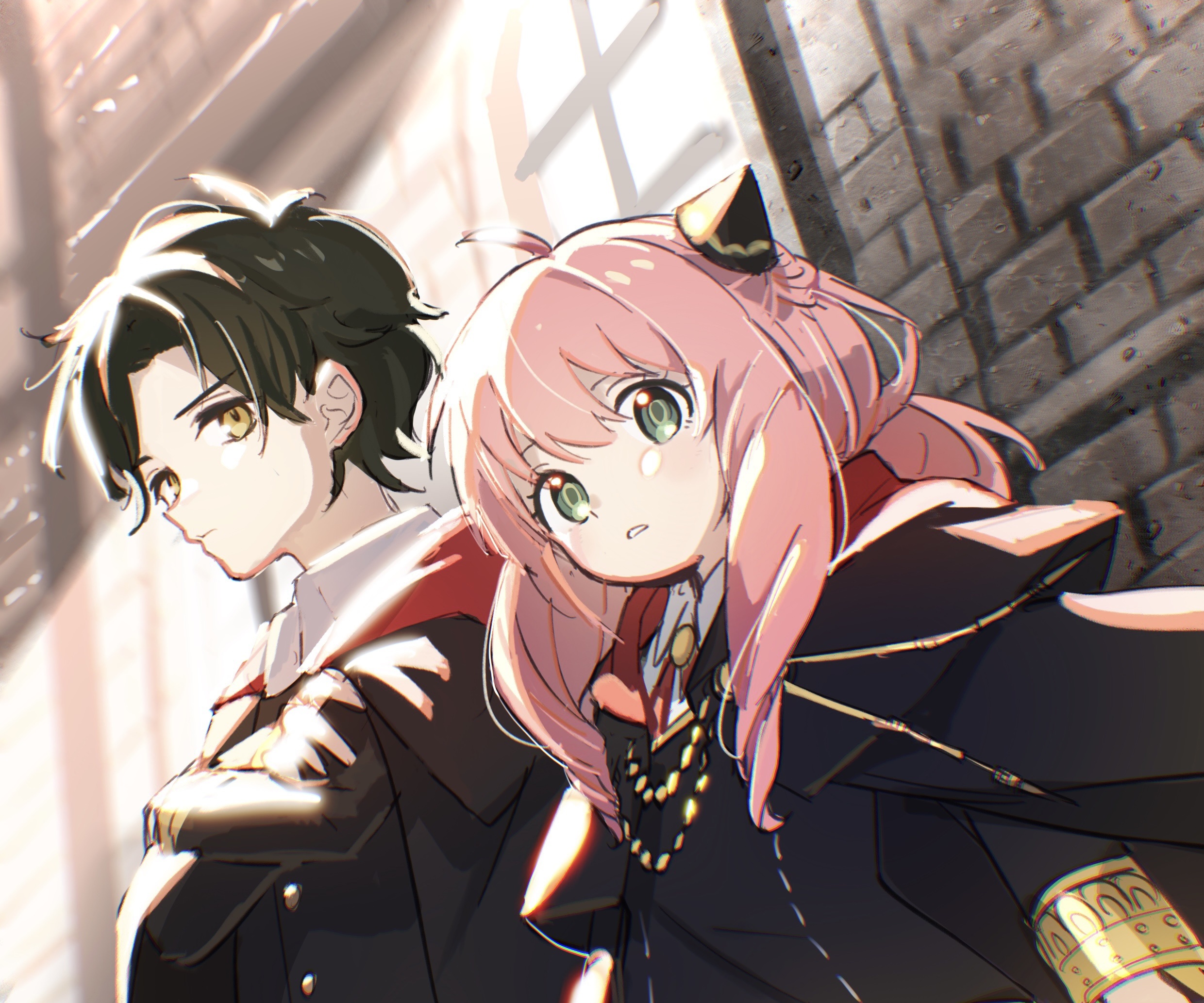 Anya Forger and Damian Desmond from Spy X Family HD Wallpaper