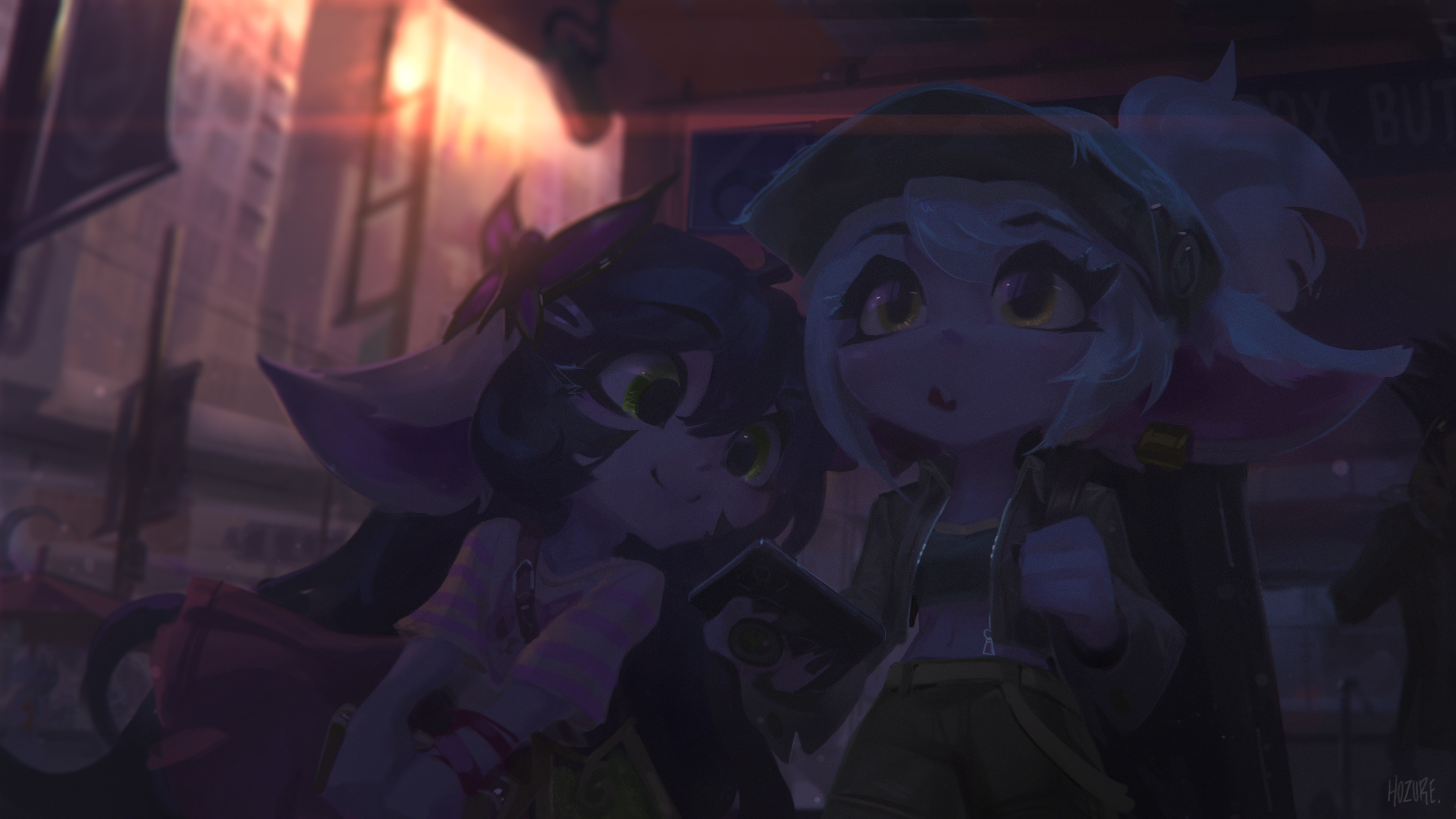 Lulu and Tristana from League of Legends 4K HD Wallpaper