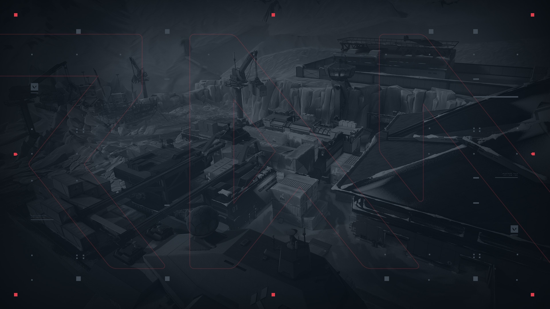 Valorant map overview HD Wallpaper