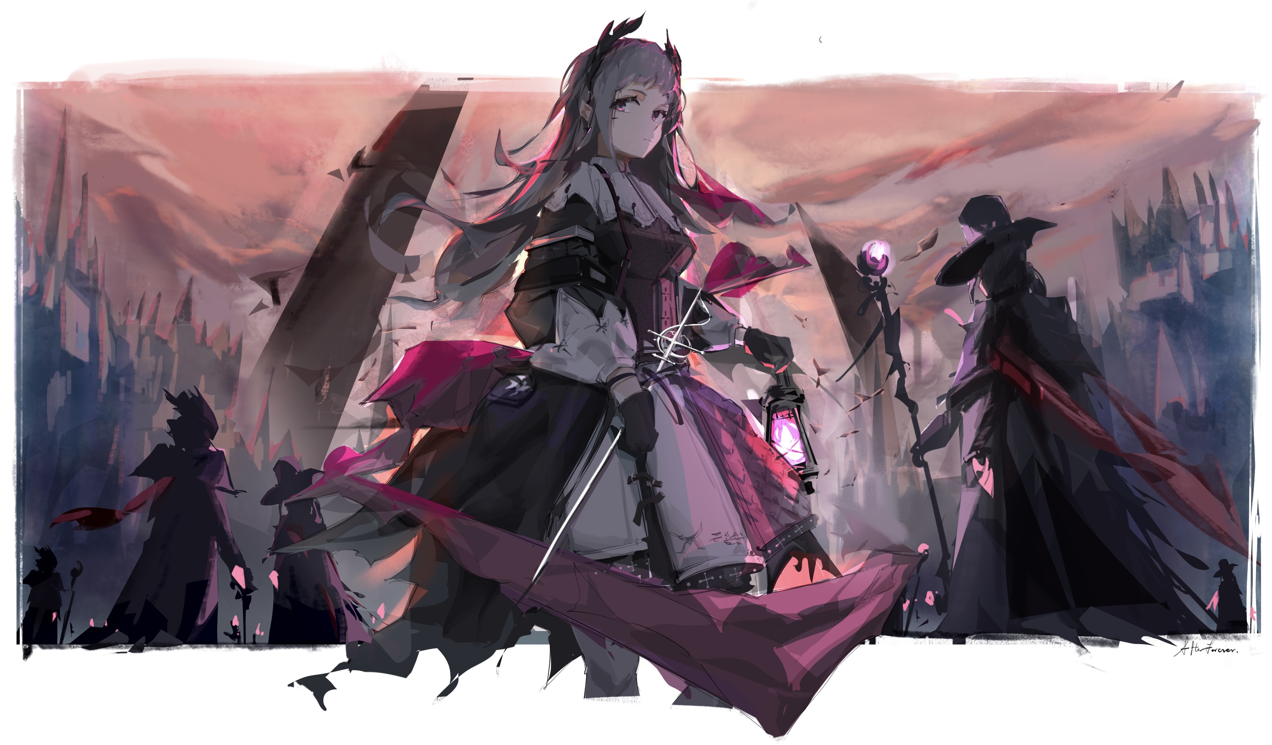 Irene from Arknights 4K HD Wallpaper