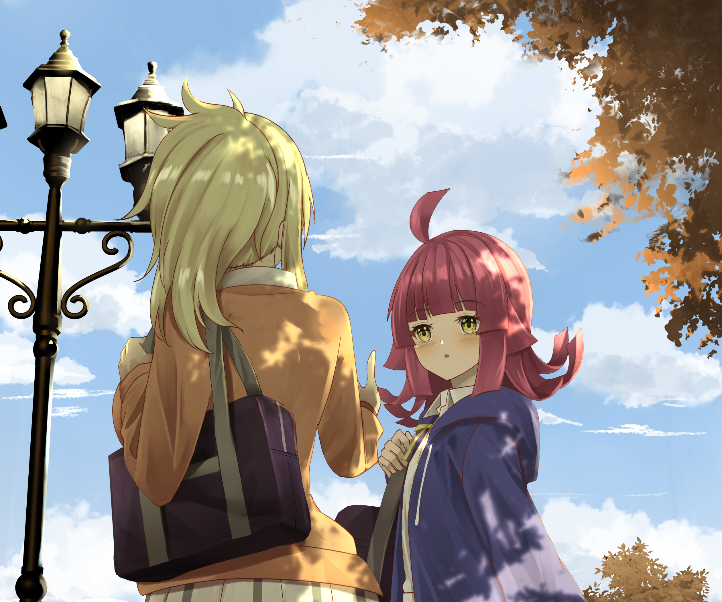 Ai Miyashita and Rina Tennoji from Love Live! Nijigasaki High School Idol Club HD Wallpaper