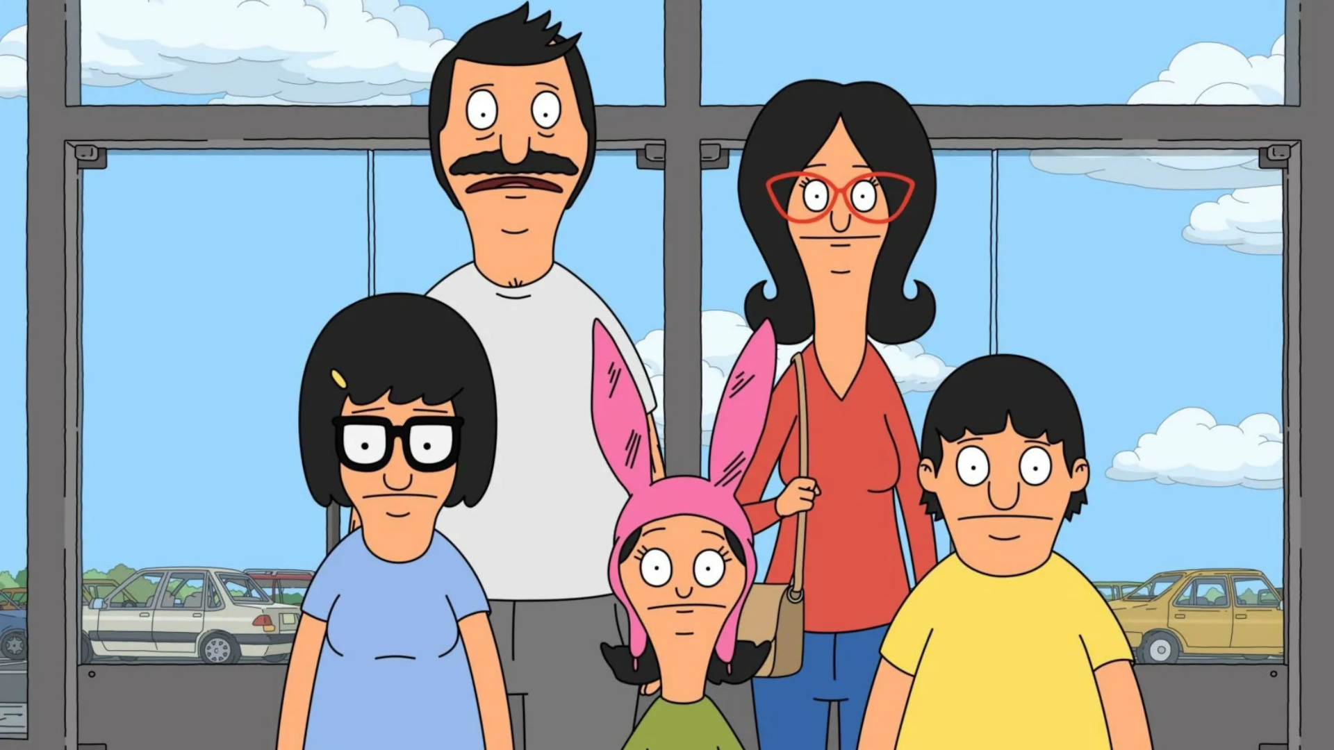 The Belcher family from The Bob's Burgers Movie HD Wallpaper