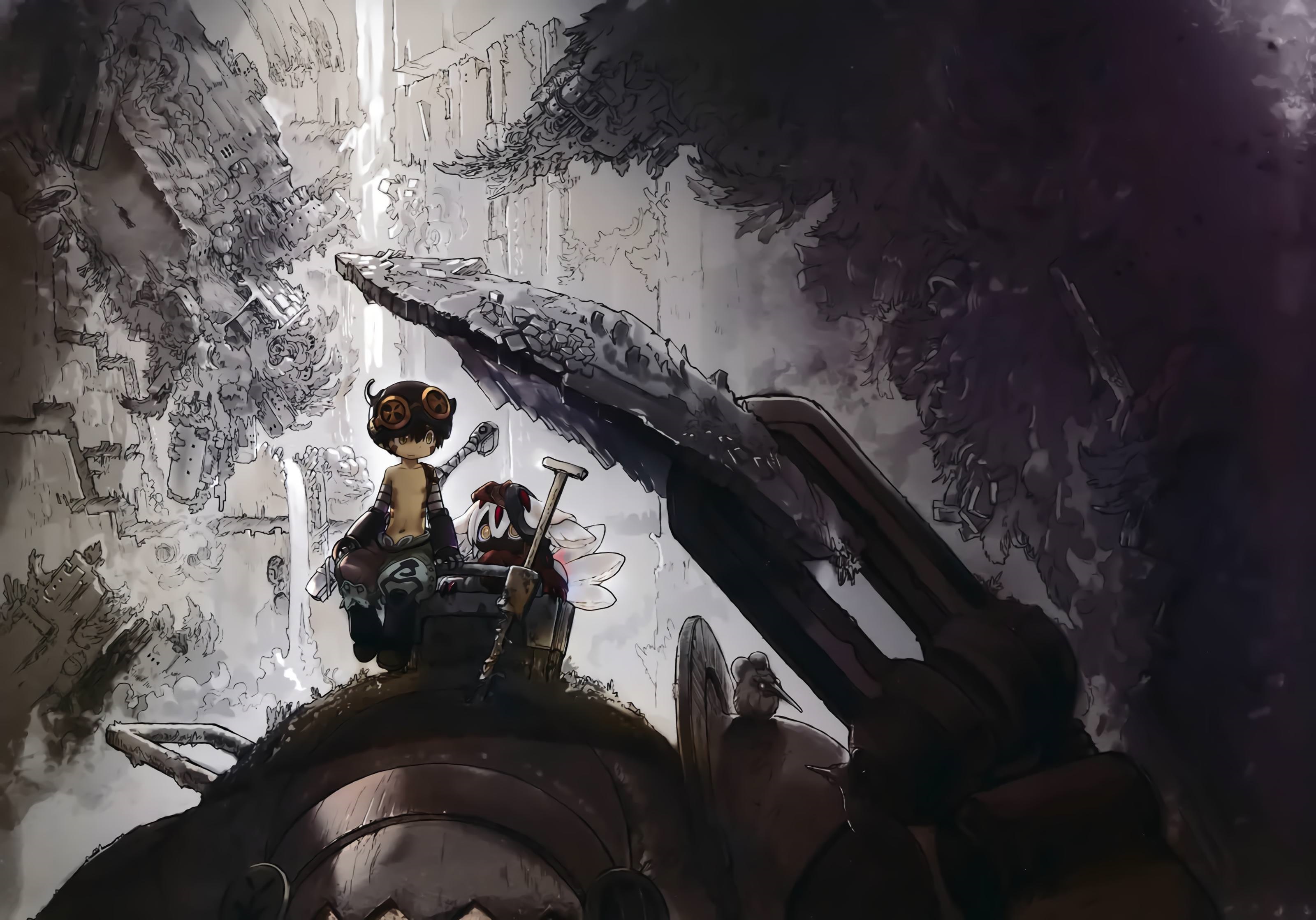 Riko and Nanachi from Made in Abyss HD Wallpaper
