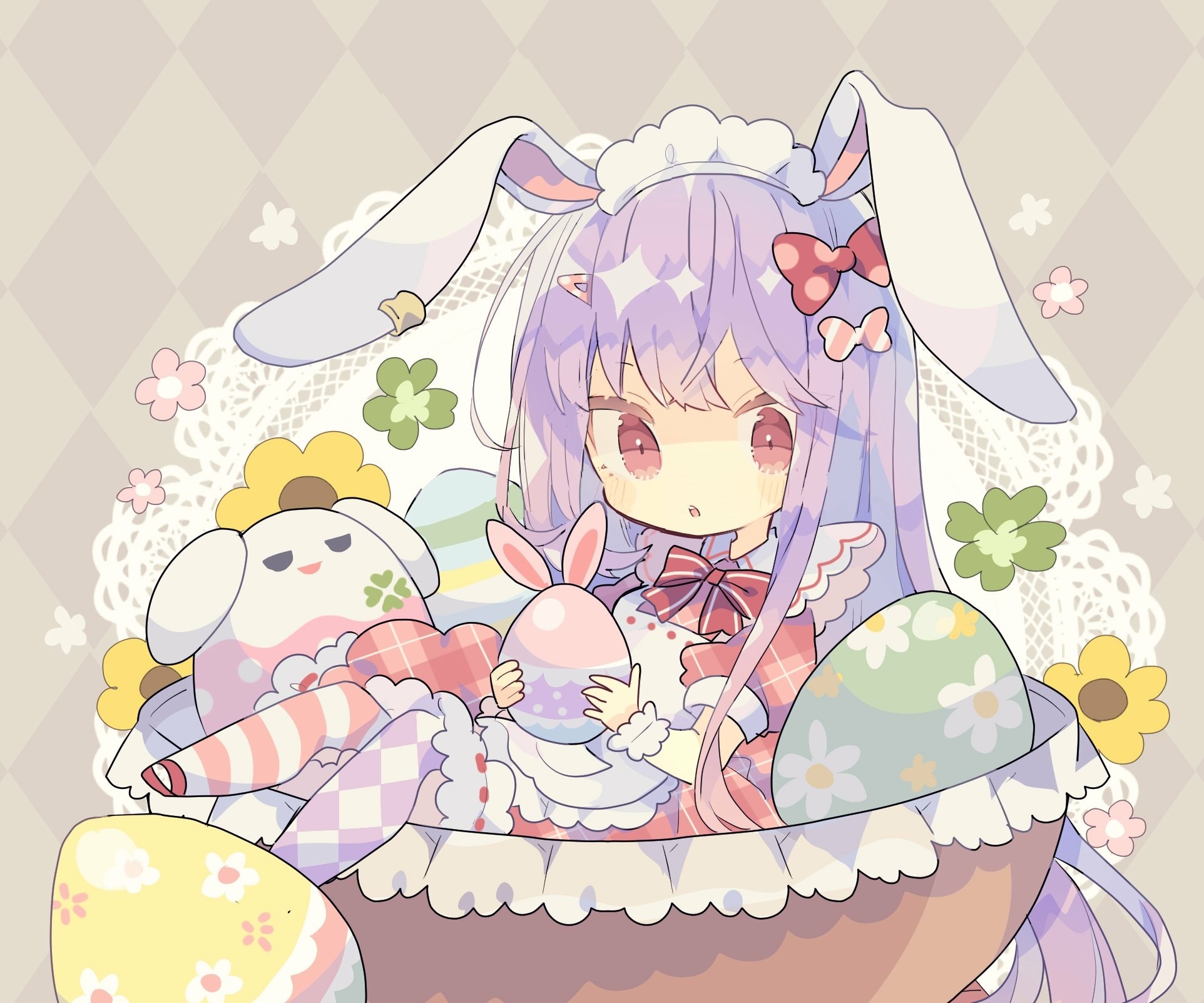 Reisen Udongein Inaba from Touhou HD Wallpaper