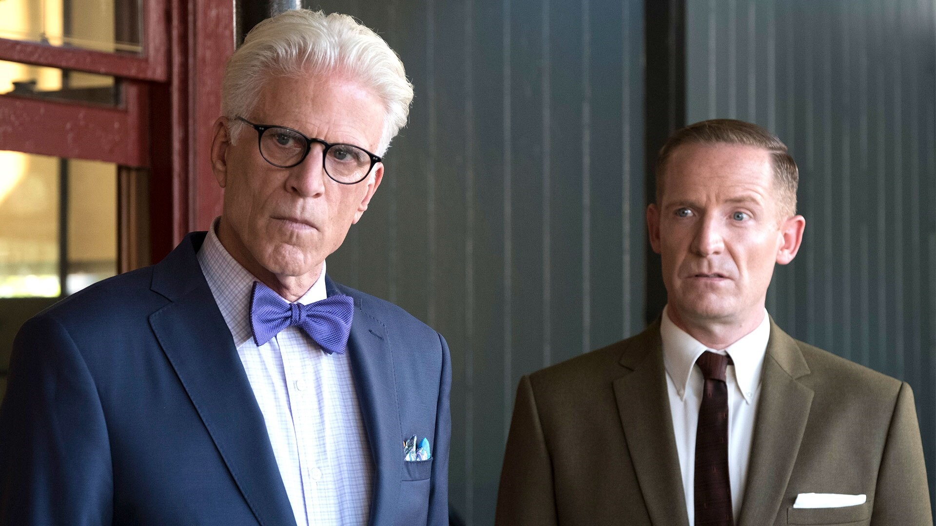 Michael and Shawn from The Good Place HD Wallpaper