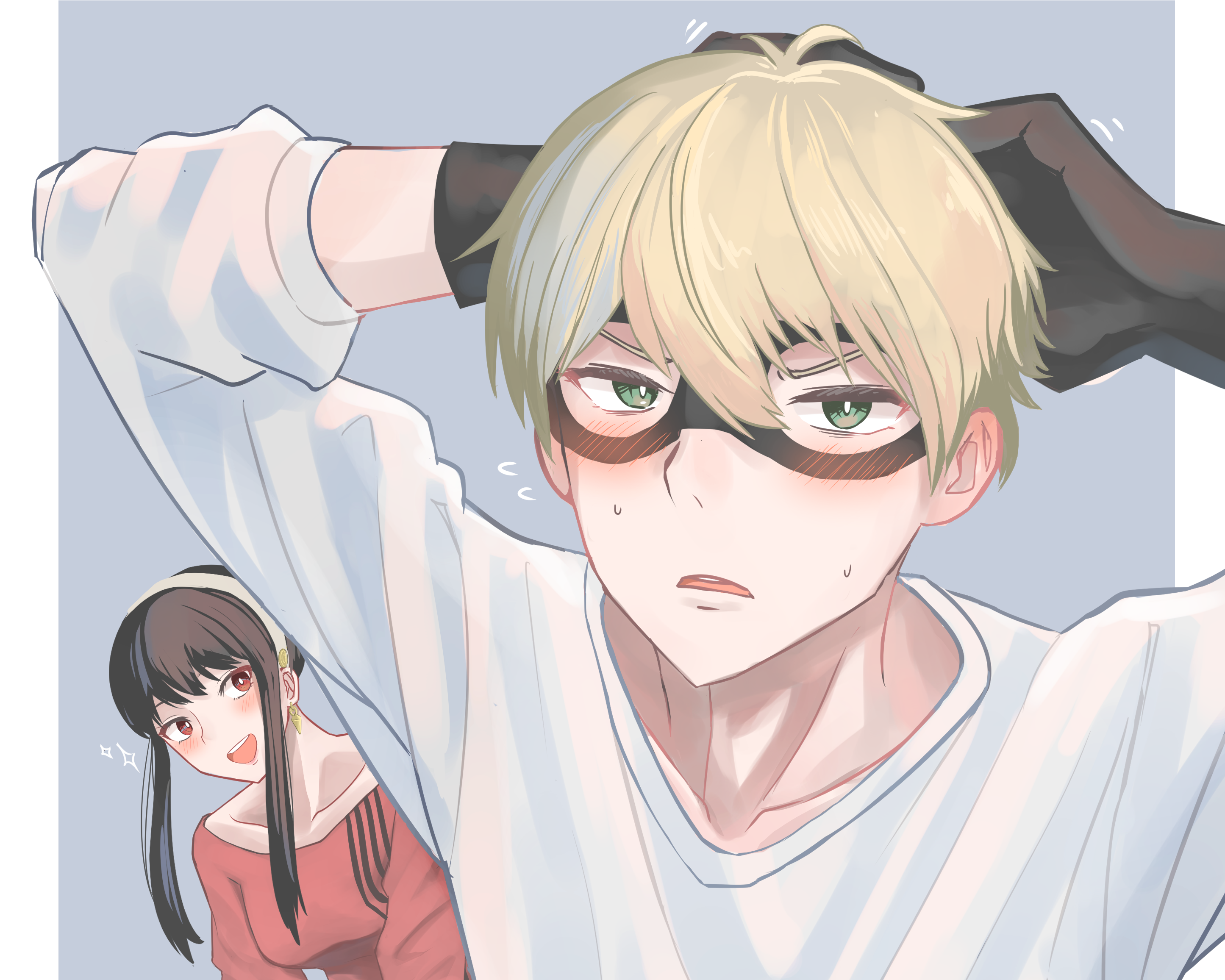 Yor Forger and Loid Forger from Spy X Family HD Wallpaper