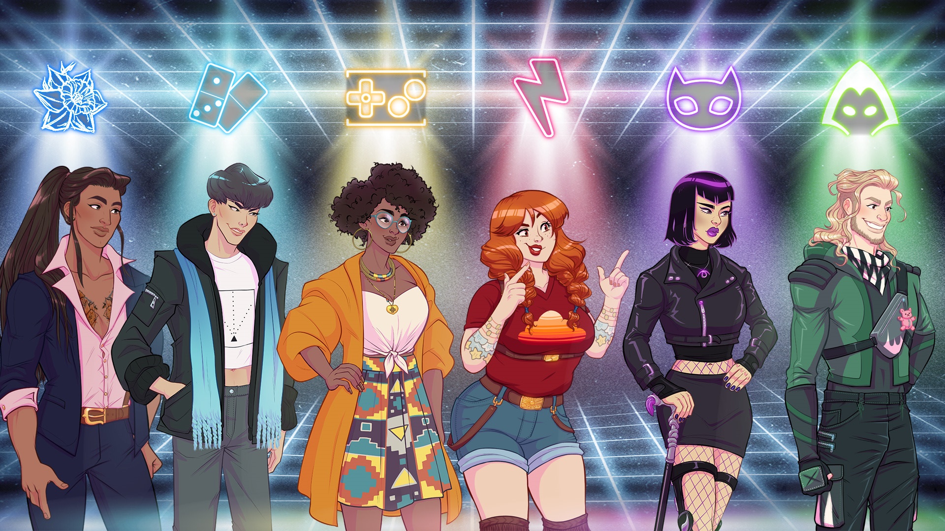 Arcade Spirits: The New Challengers characters HD Wallpaper