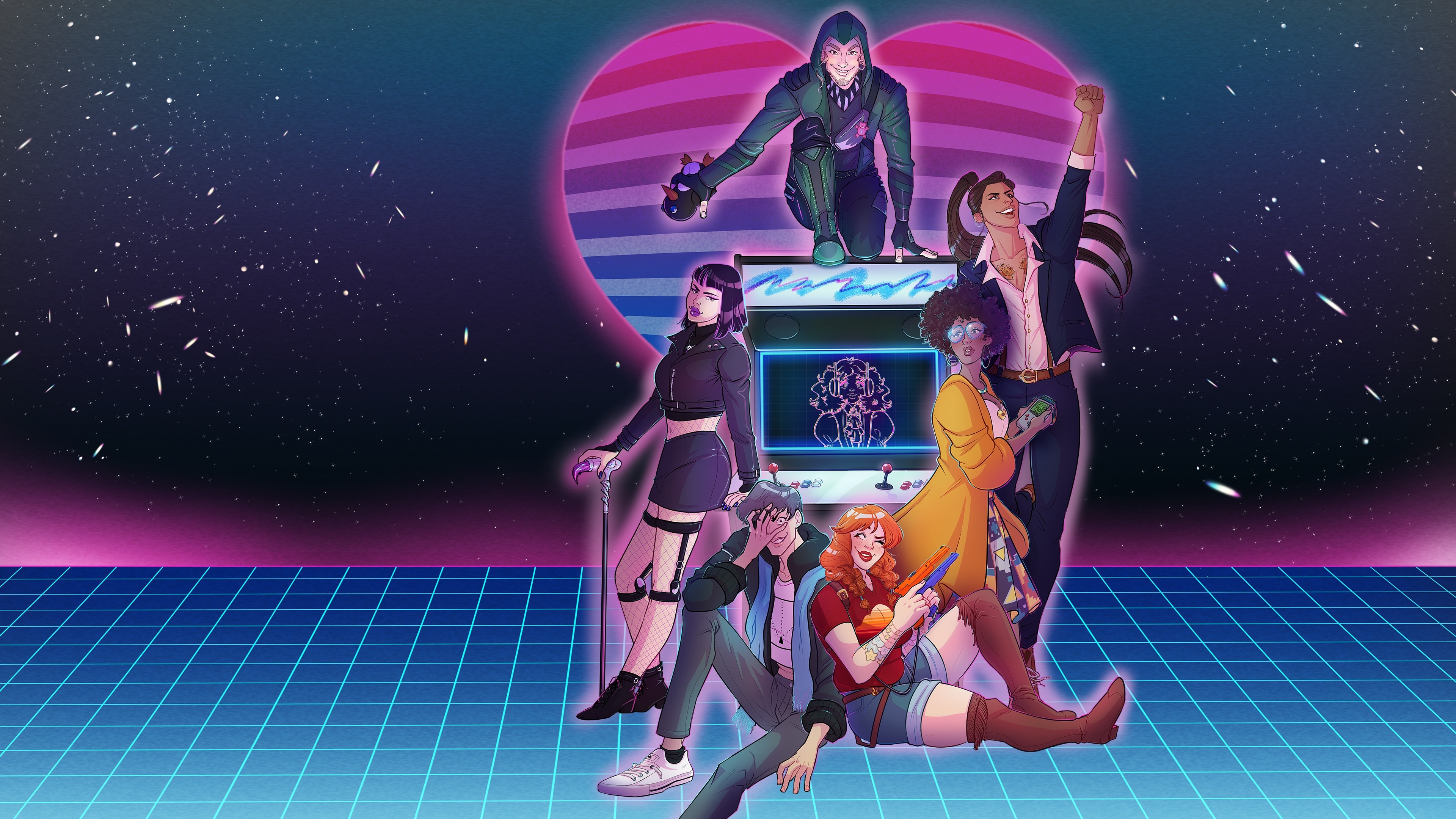 Arcade Spirits: The New Challengers HD Wallpaper
