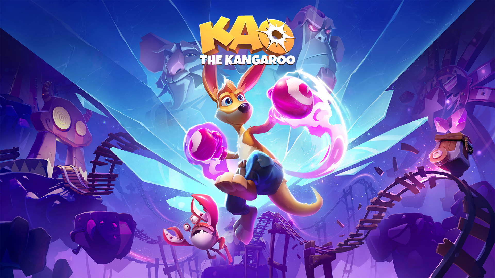 Kao The Kangaroo HD Wallpaper