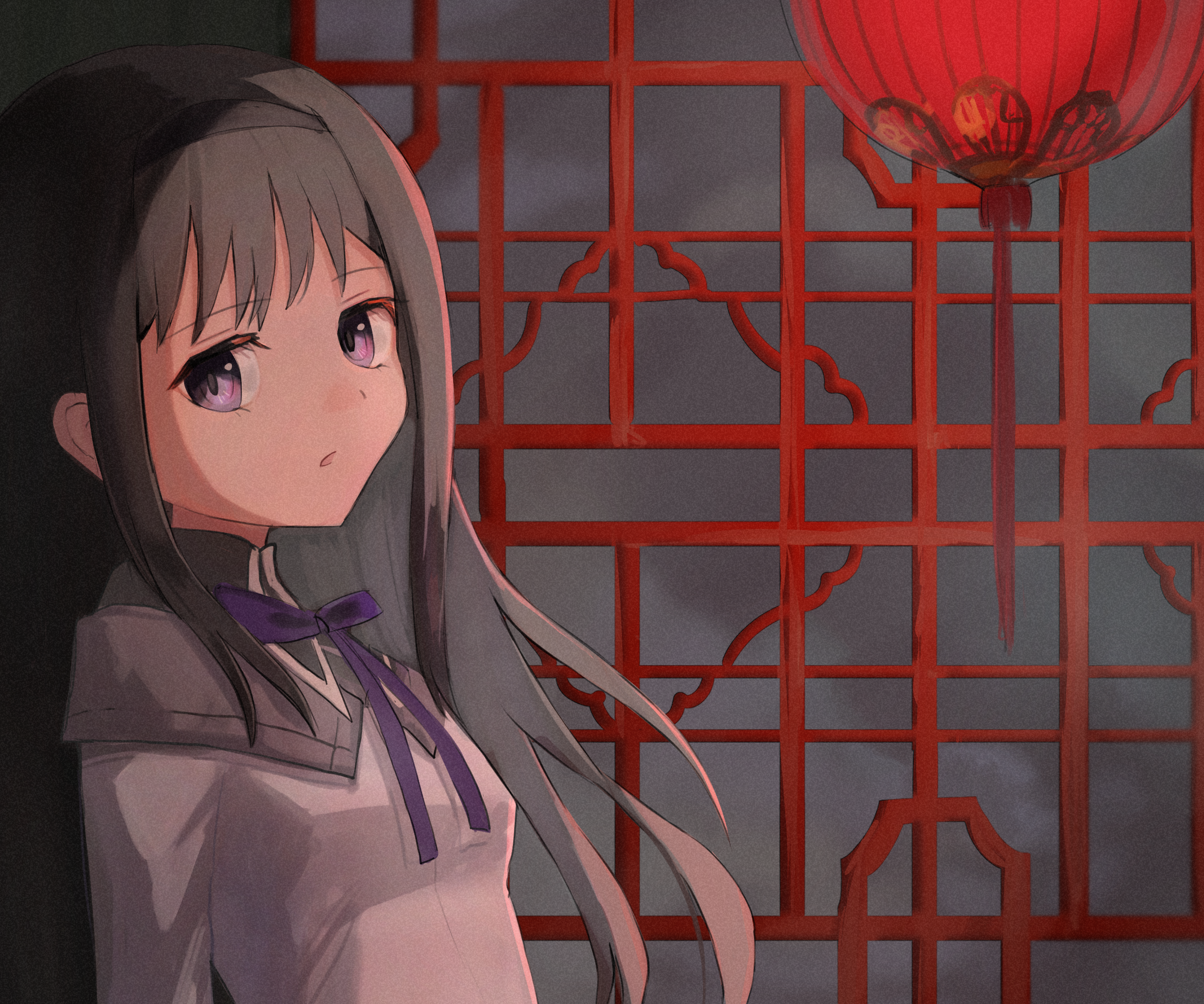 Homura Akemi from Puella Magi Madoka Magica HD Wallpaper