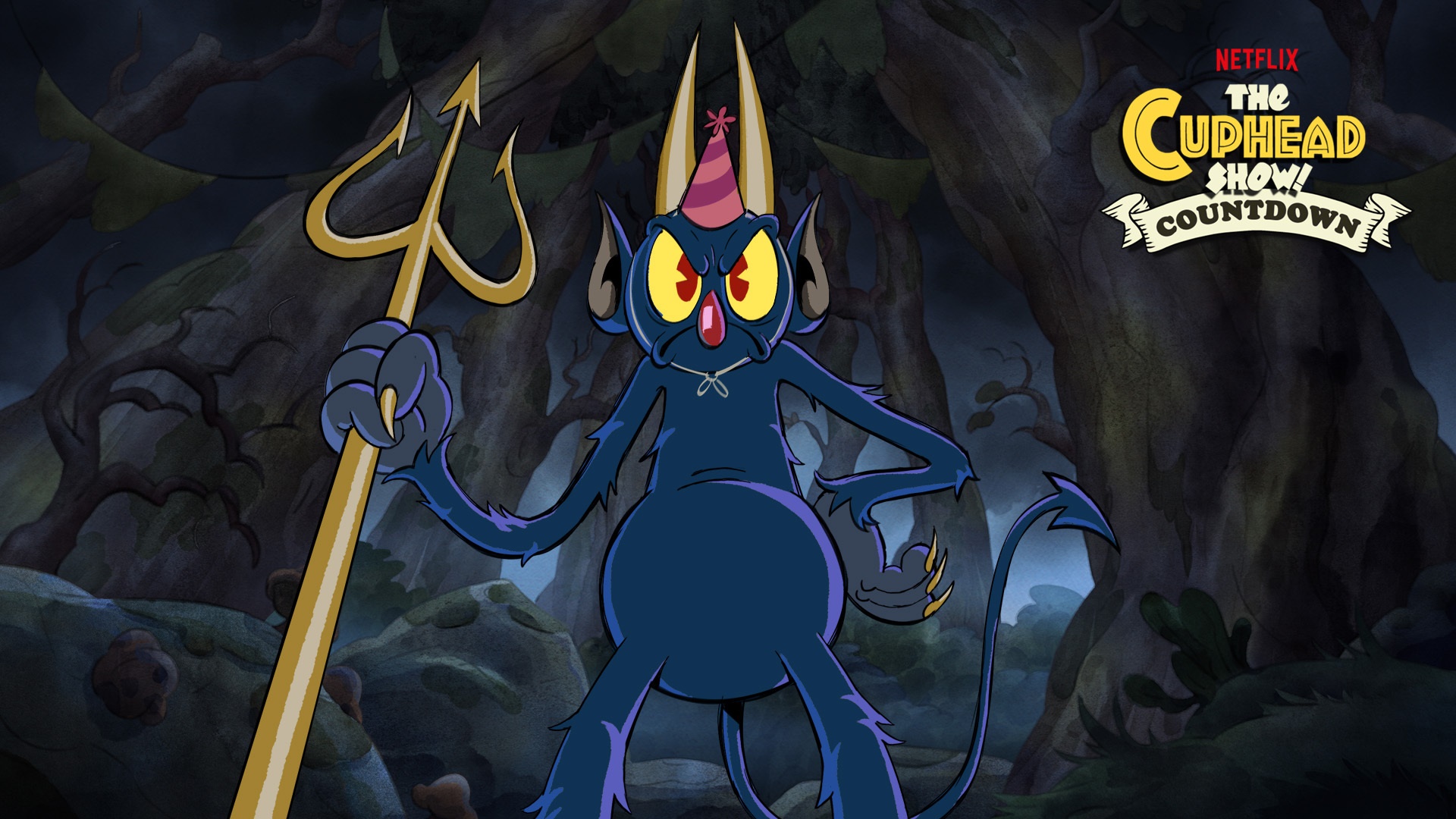 The Devil from The Cuphead Show! Countdown HD Wallpaper