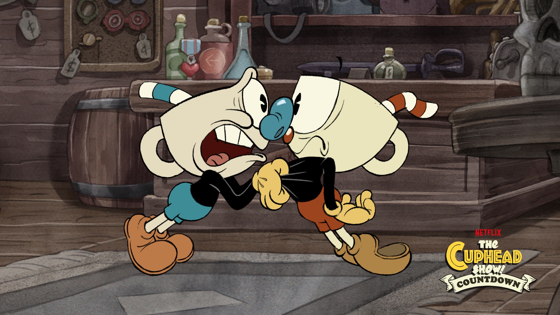 The Cuphead Show! Countdown HD Wallpaper
