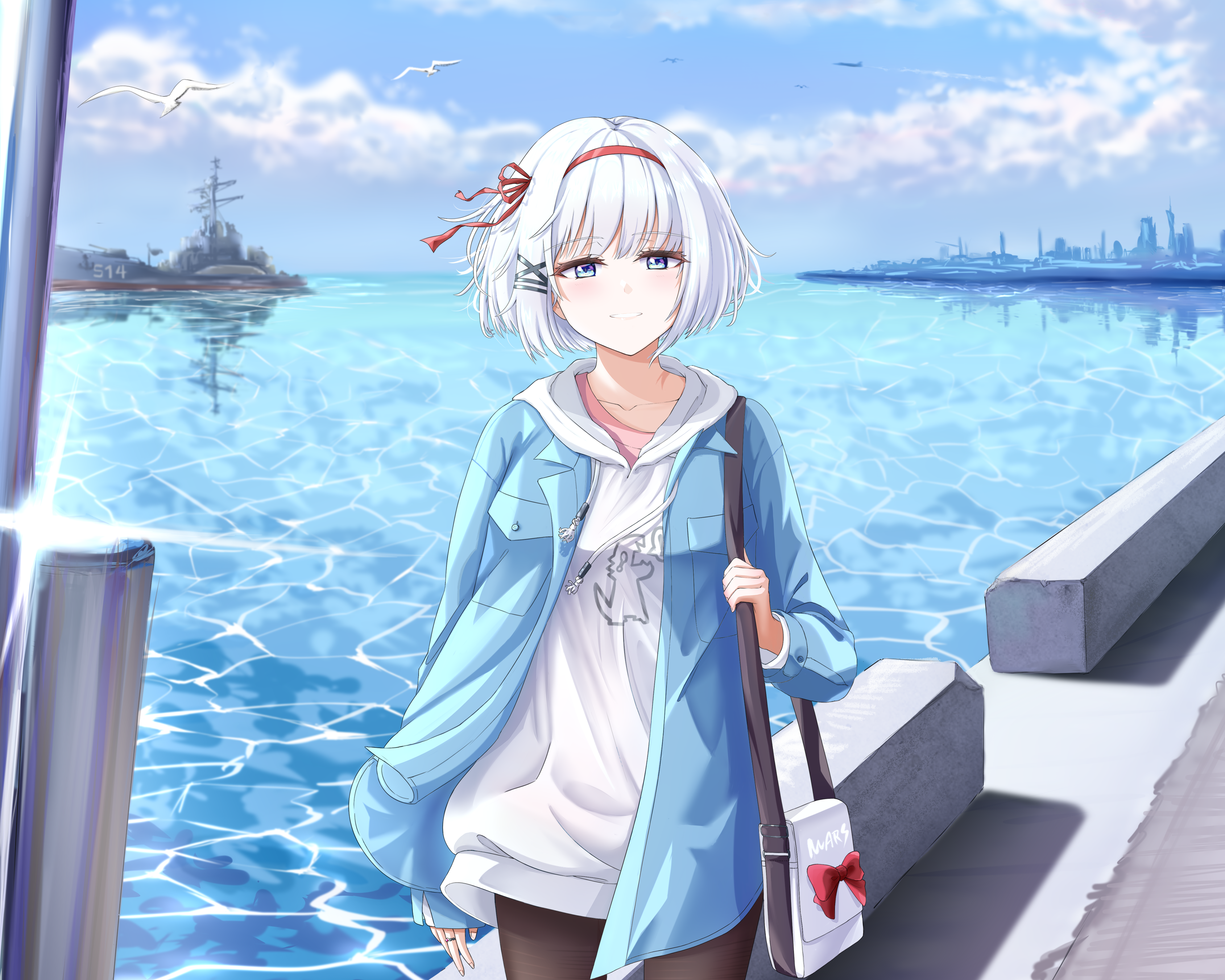 Siesta from The Detective Is Already Dead at the Harbor HD Wallpaper