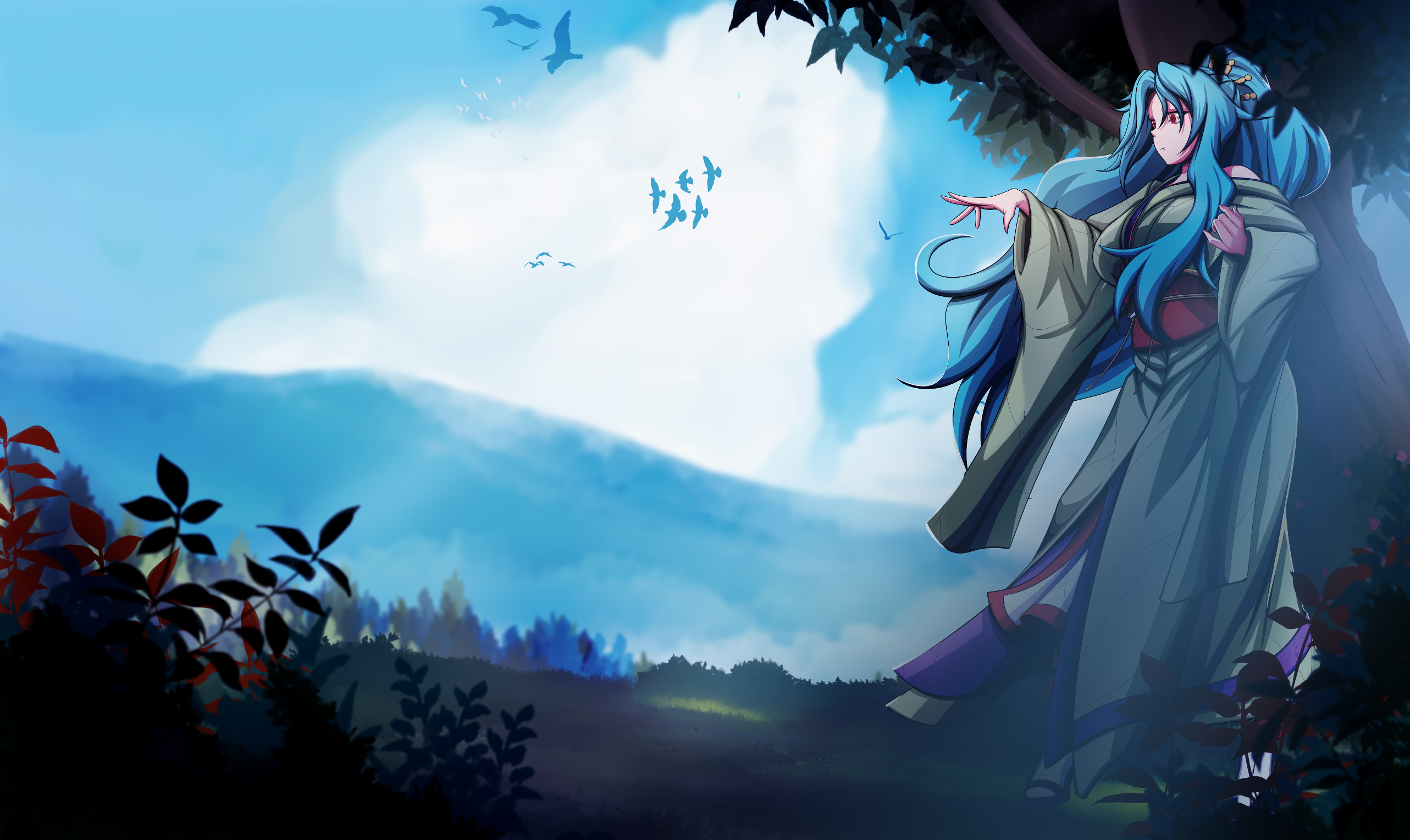 Tomoe from Tsukimichi -Moonlit Fantasy- HD Wallpaper