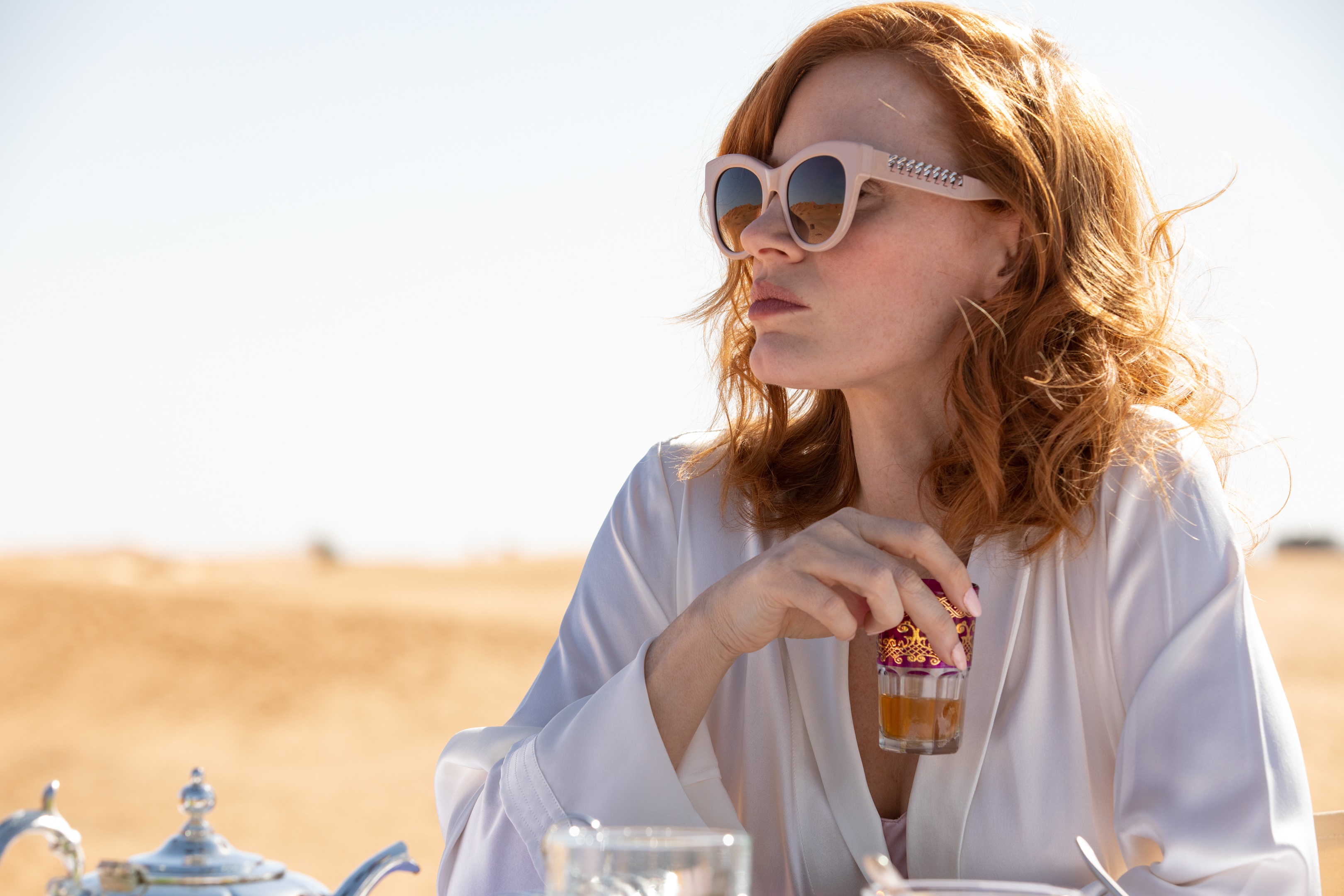 Jessica Chastain in The Forgiven HD Wallpaper
