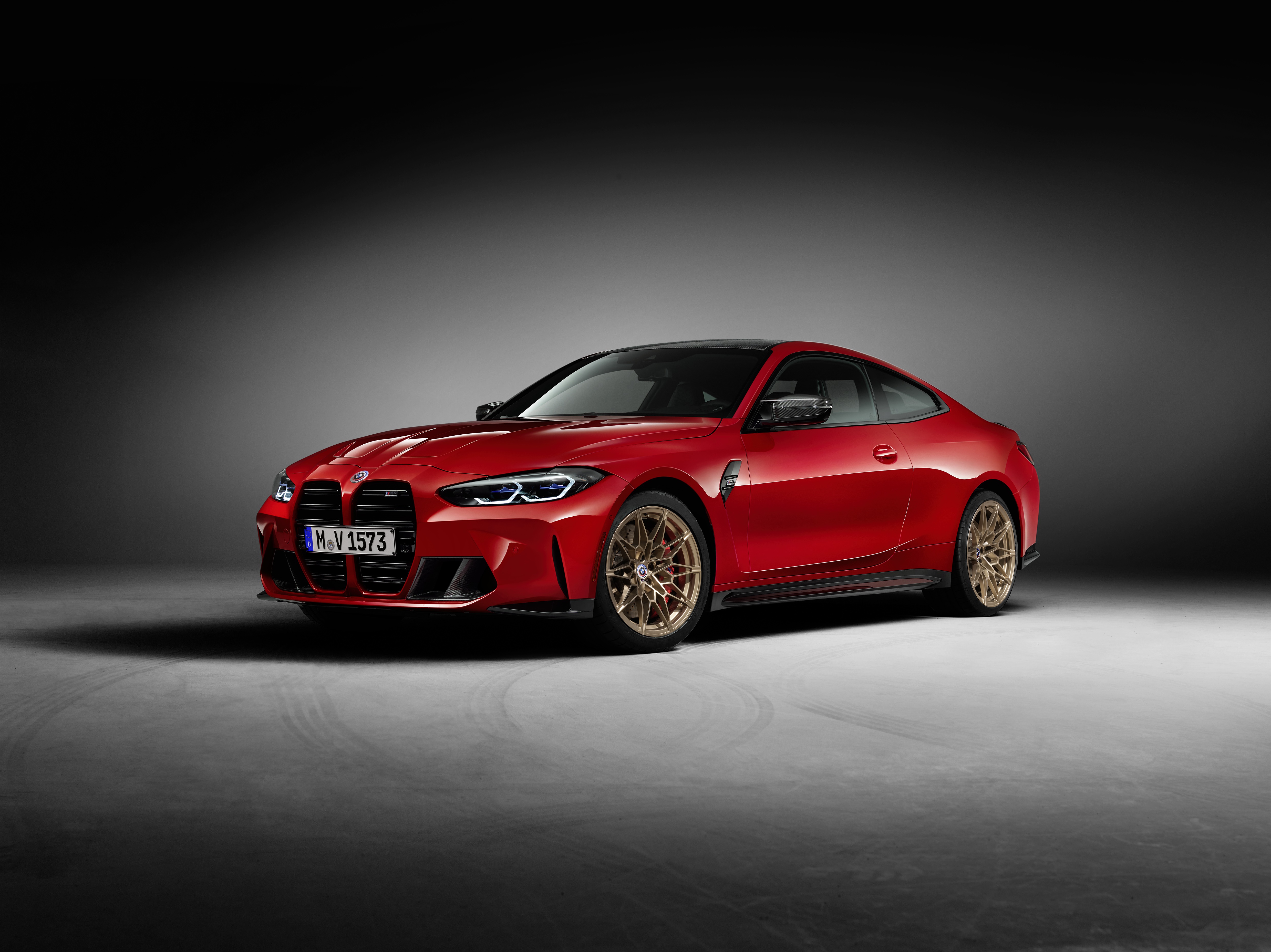 Red BMW M4 Competition Coupe 4K HD Wallpaper