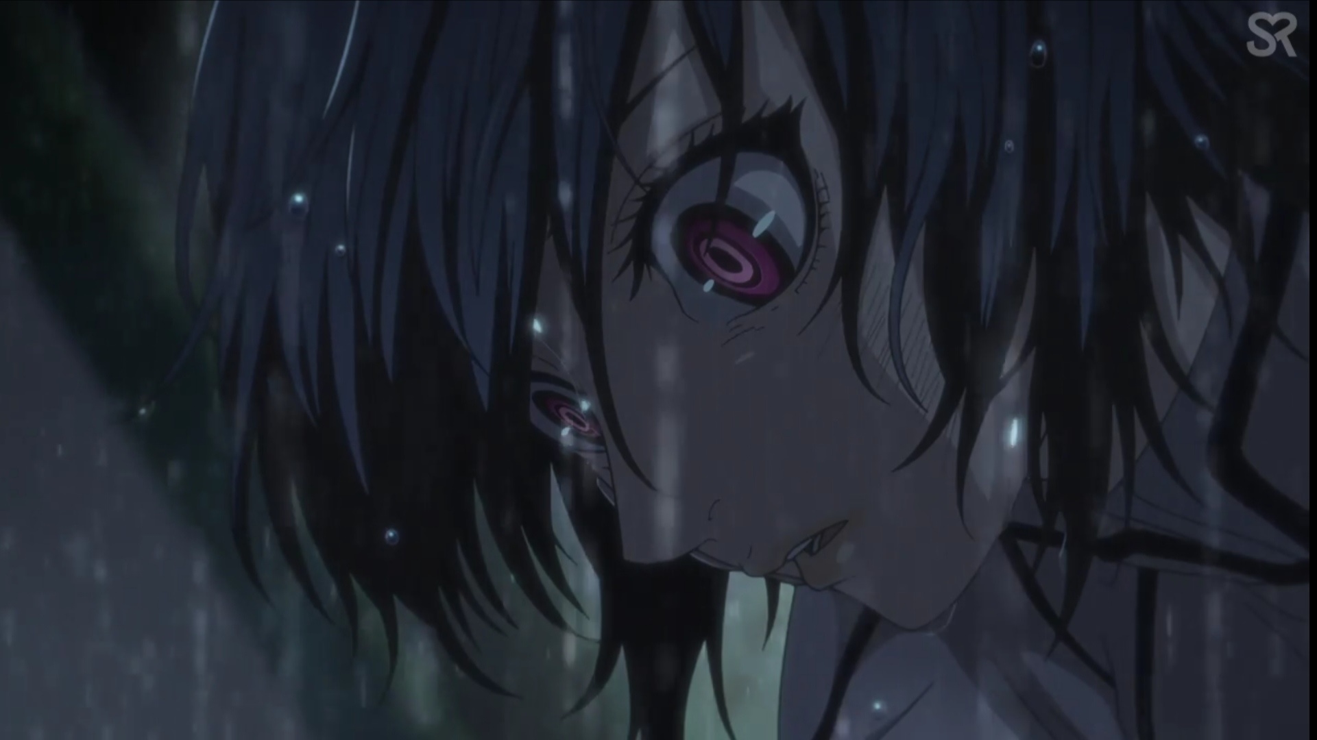 Close-up of a character with striking eyes HD Wallpaper