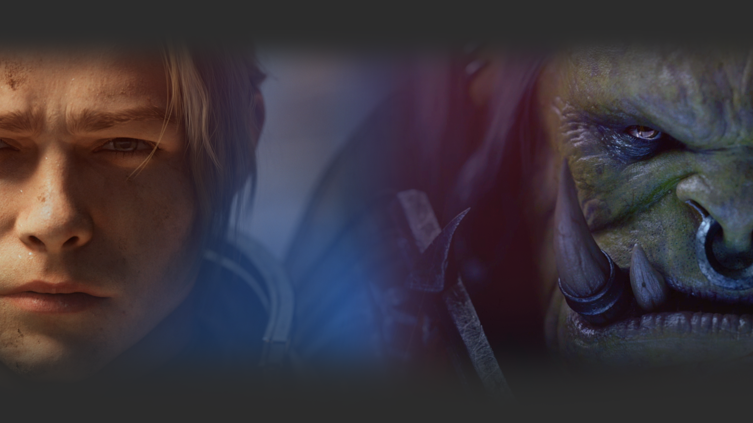 Human and Orc from World of Warcraft HD Wallpaper