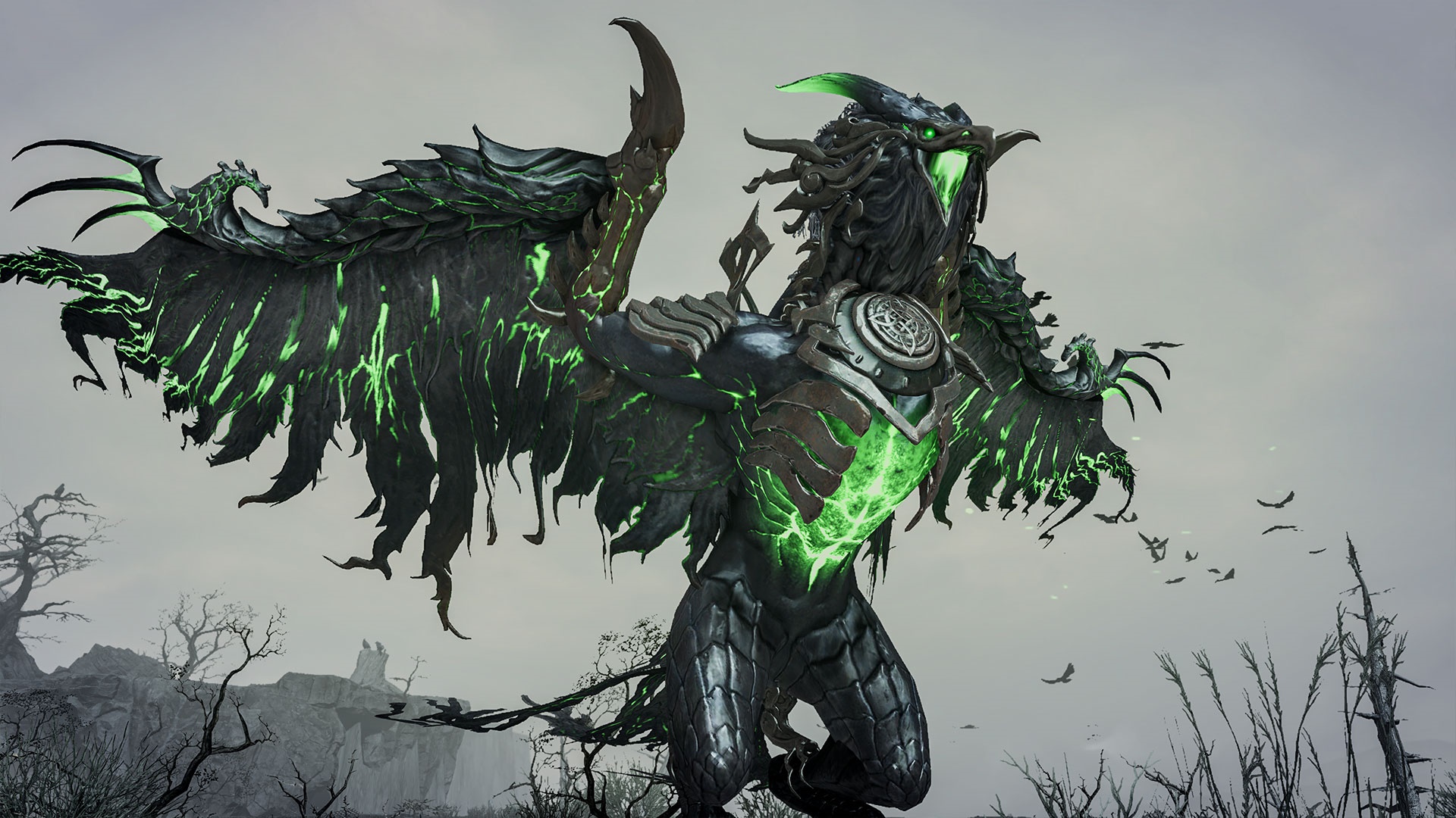 Lost Ark creature with green energy HD Wallpaper