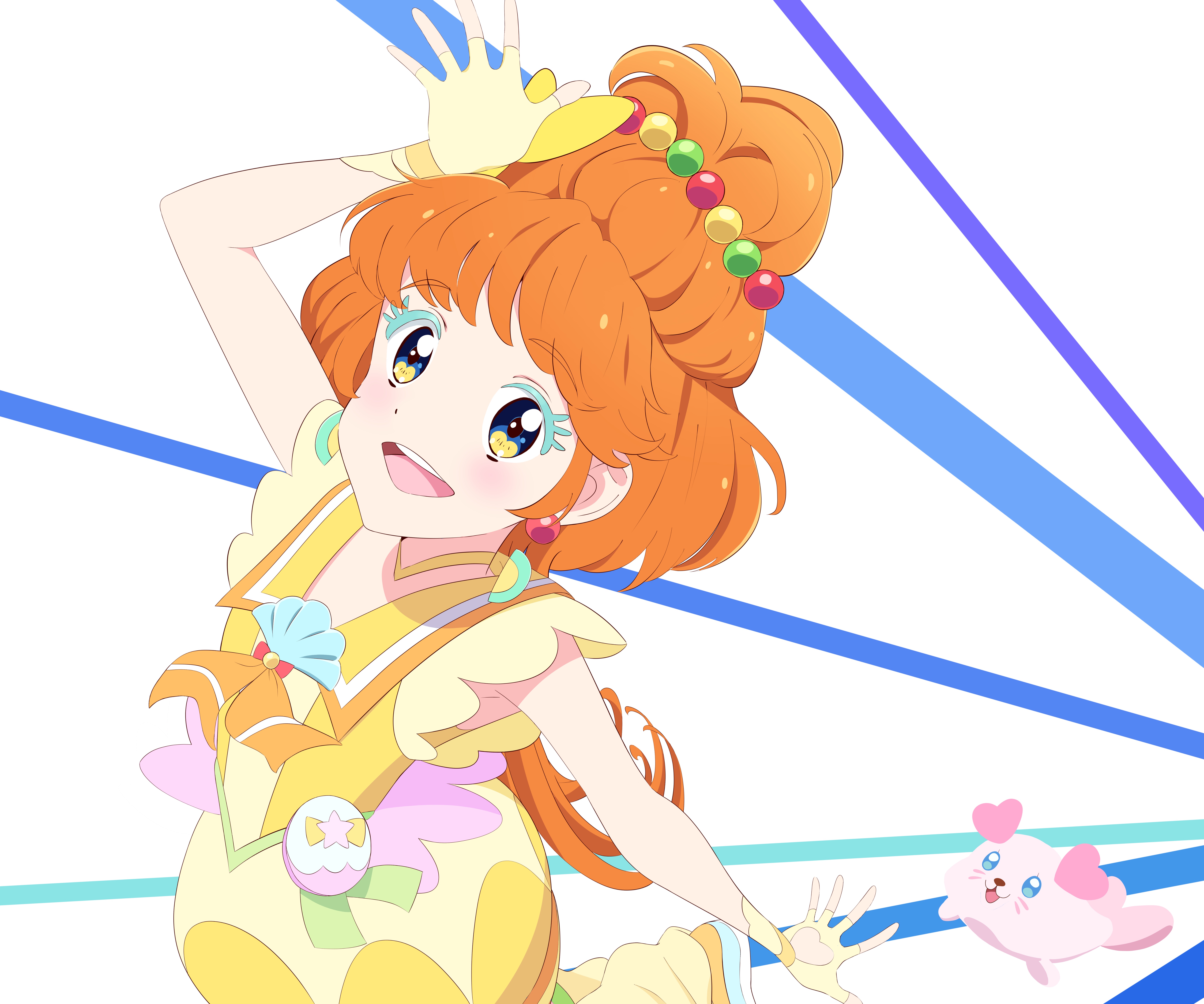 Minori Ichinose from Tropical-Rouge! Pretty Cure 4K HD Wallpaper