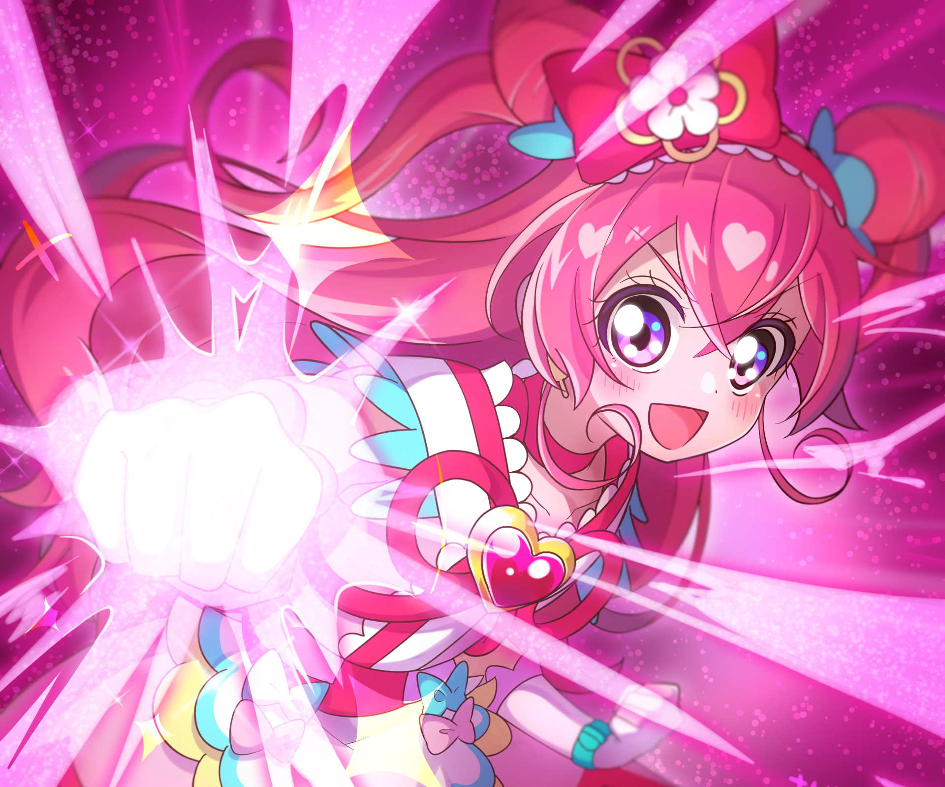 Cure Precious from Delicious Party♡Precure HD Wallpaper