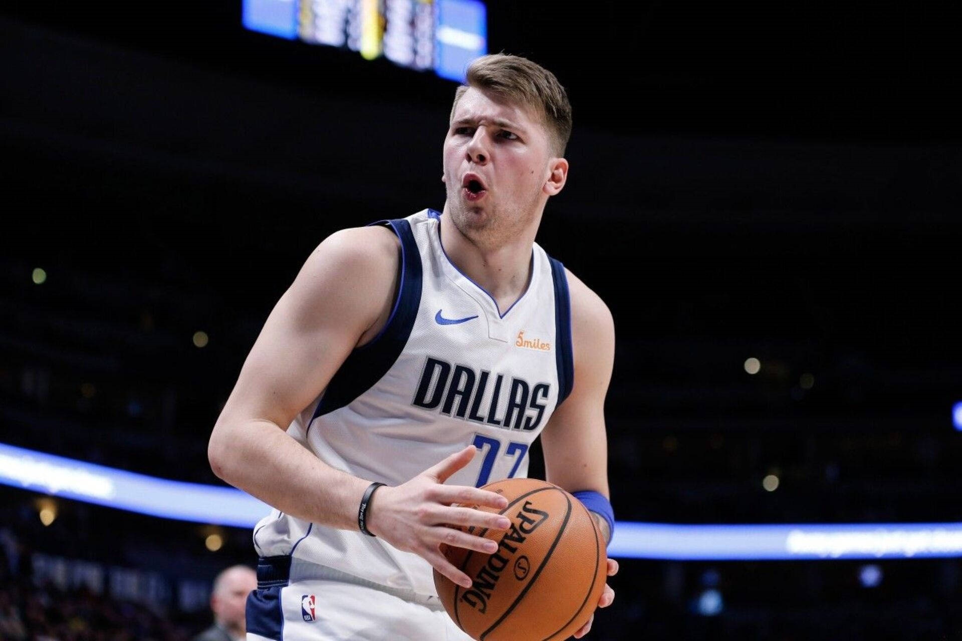 Luka Dončić of Dallas Mavericks basketball player HD Wallpaper