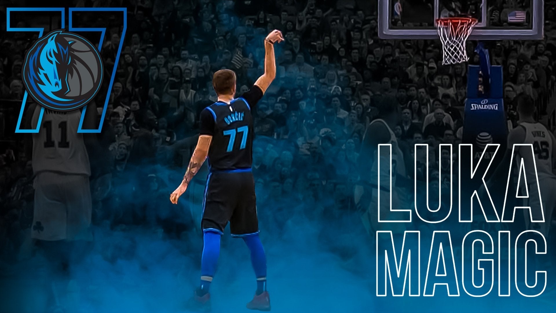 Luka Dončić of the Dallas Mavericks HD Wallpaper