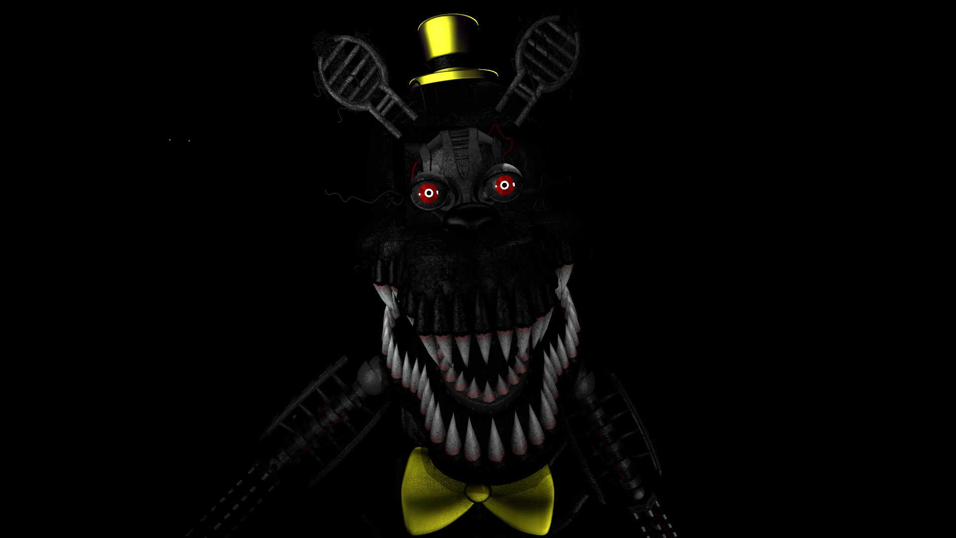 Nightmare Freddy from Five Nights at Freddy's HD Wallpaper