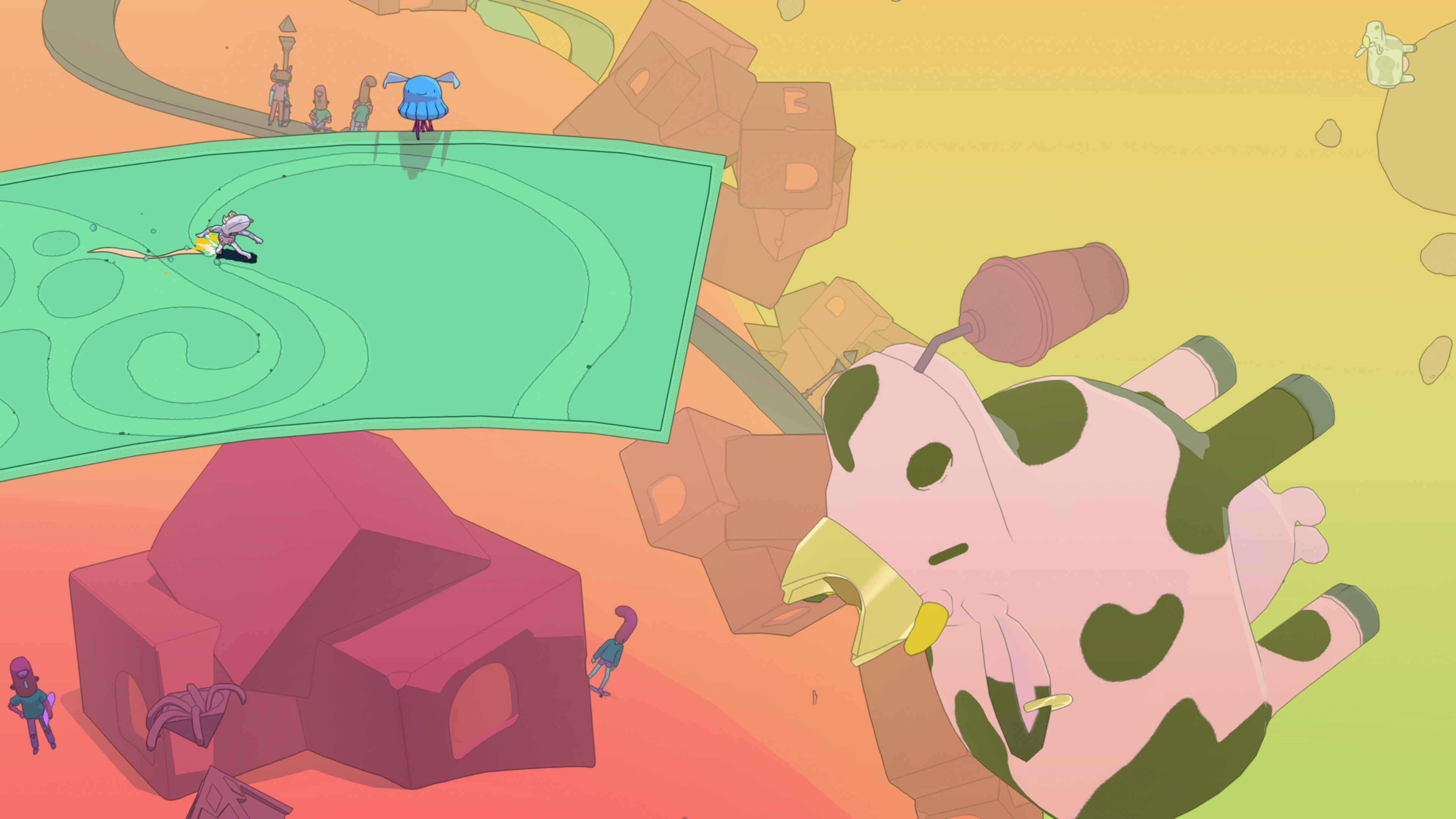 OlliOlli World HD Wallpaper