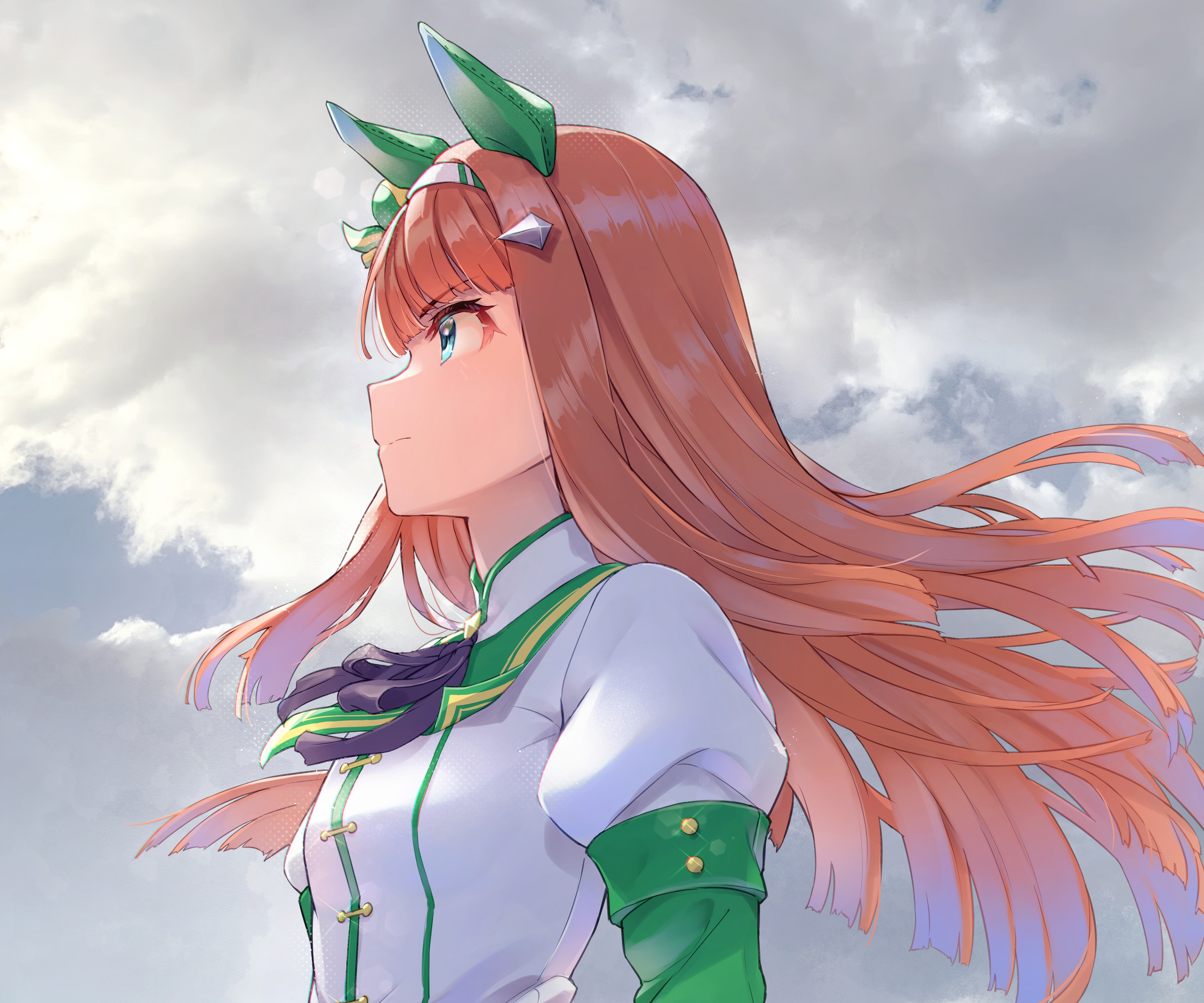 Silence Suzuka from Uma Musume: Pretty Derby 4K HD Wallpaper
