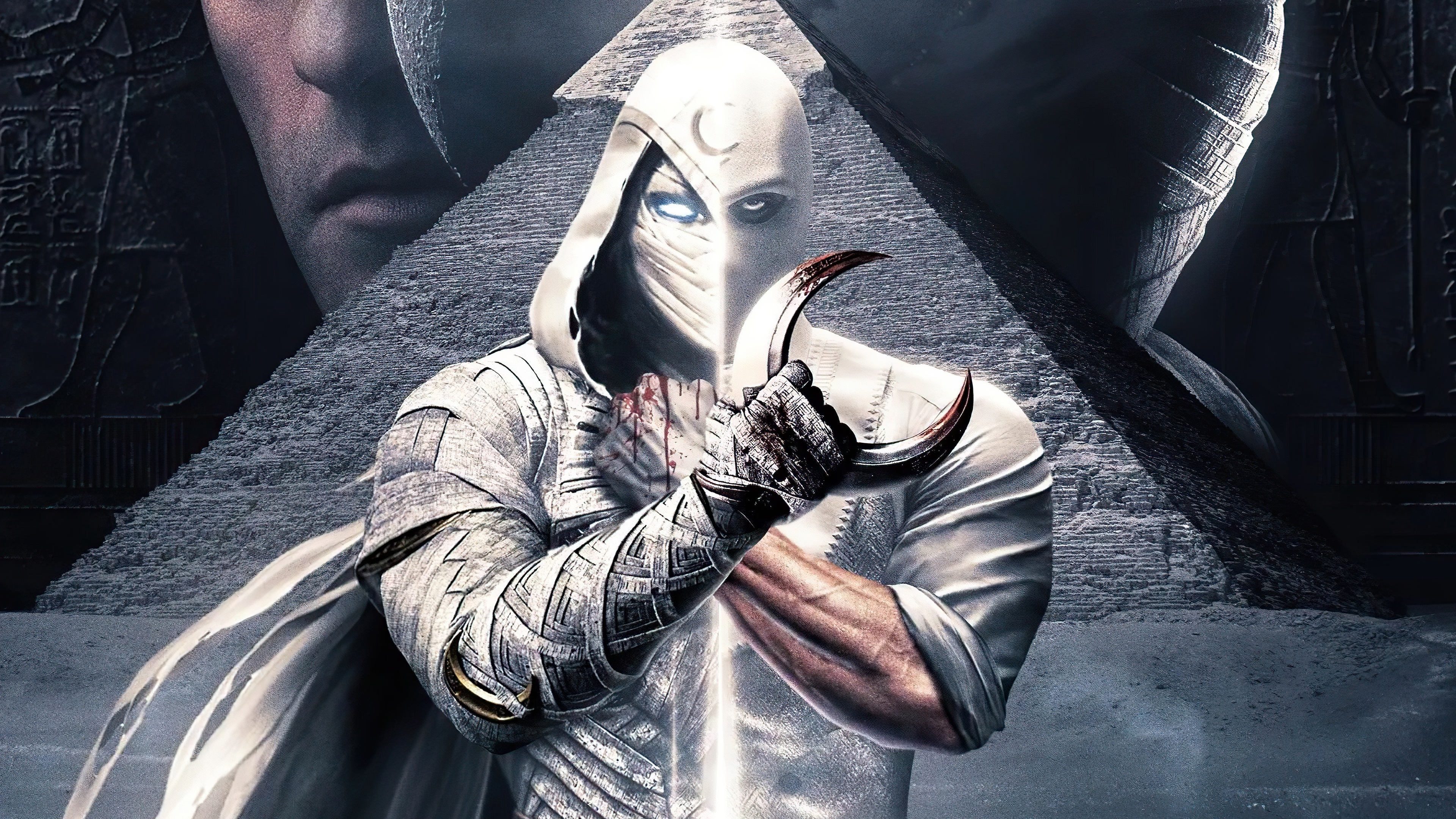 Moon Knight from TV Shows 4K HD Wallpaper