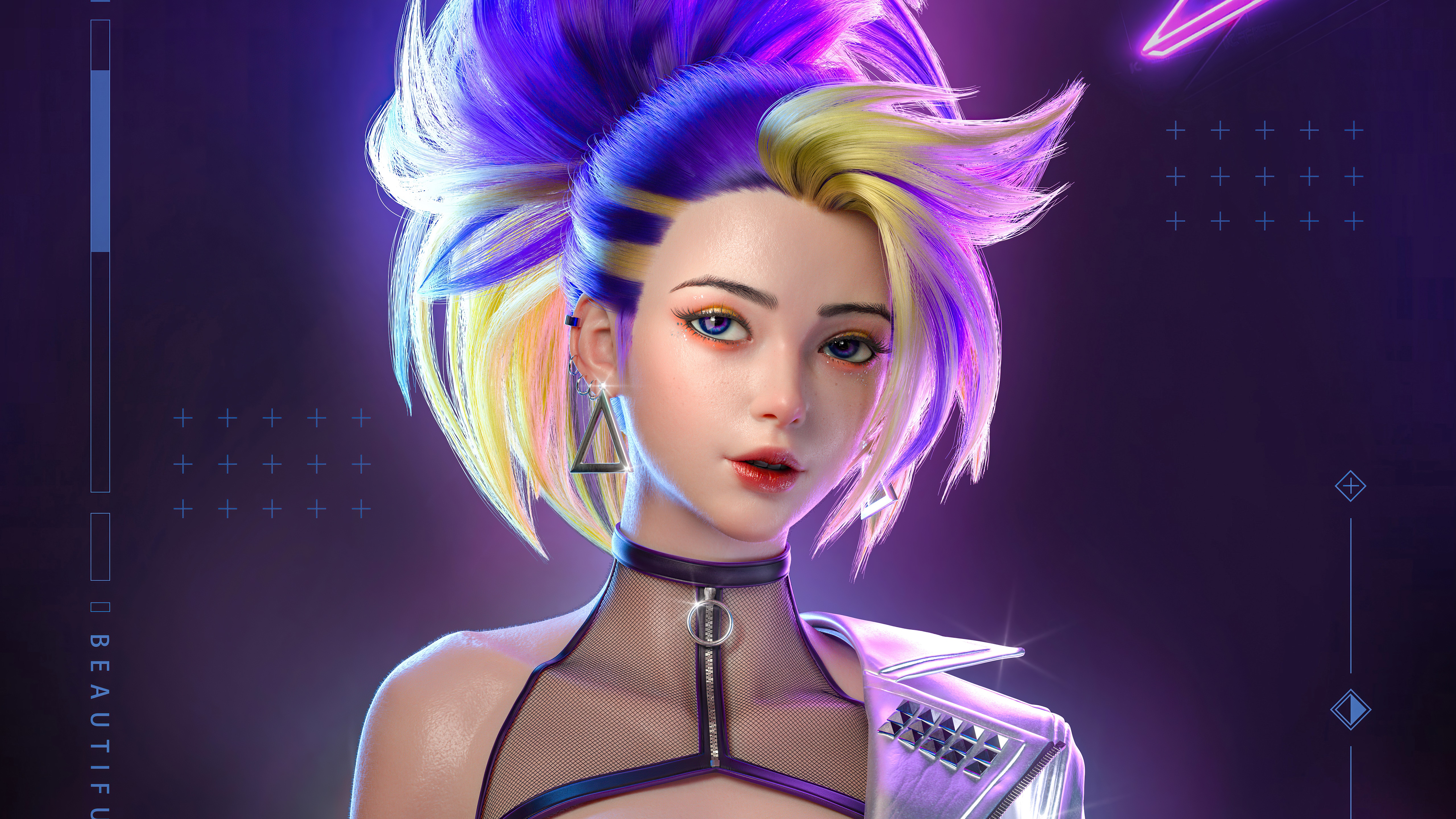 Akali from League of Legends 4K HD Wallpaper
