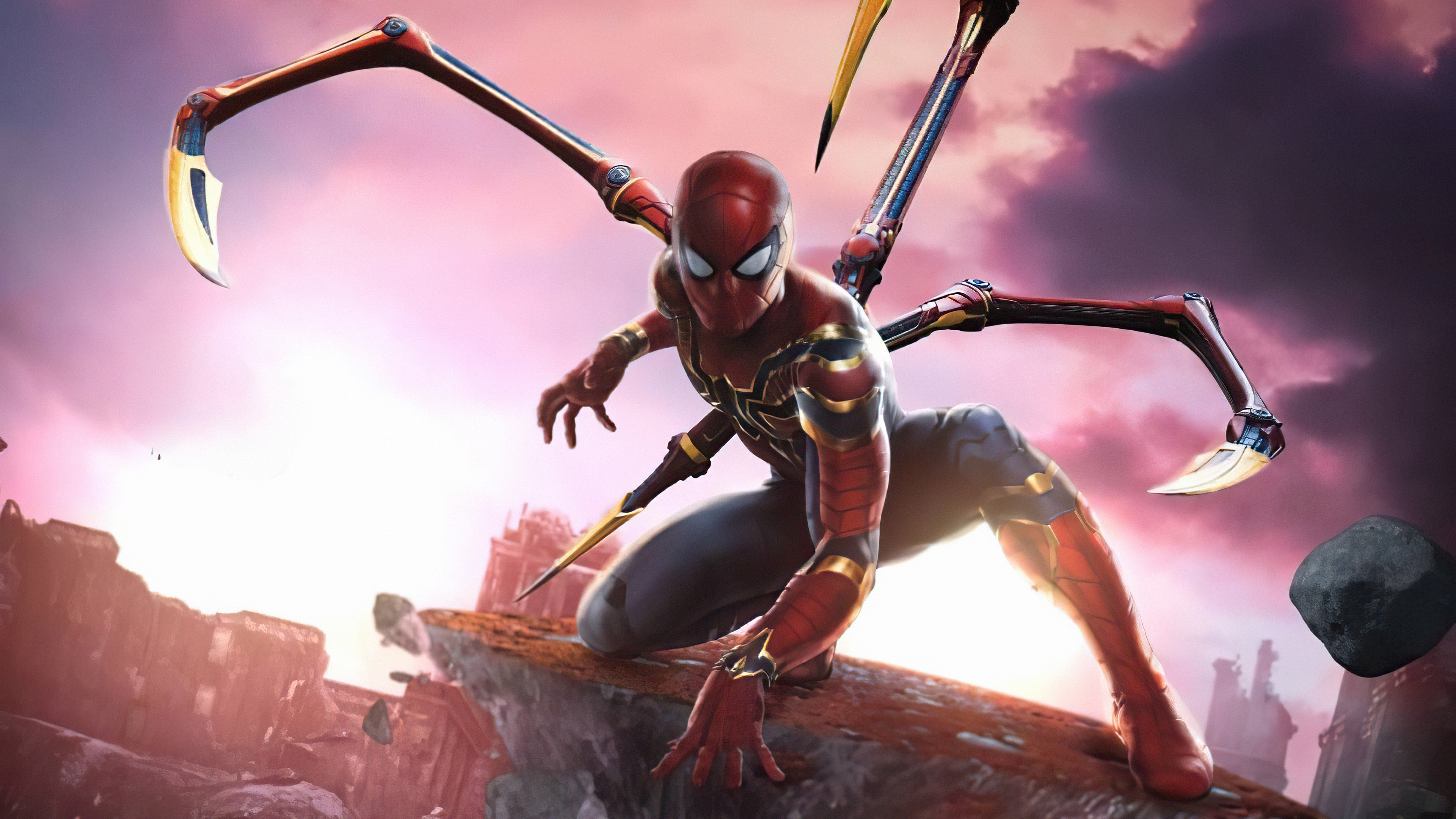 Spider-Man from Marvel artwork 4K HD Wallpaper