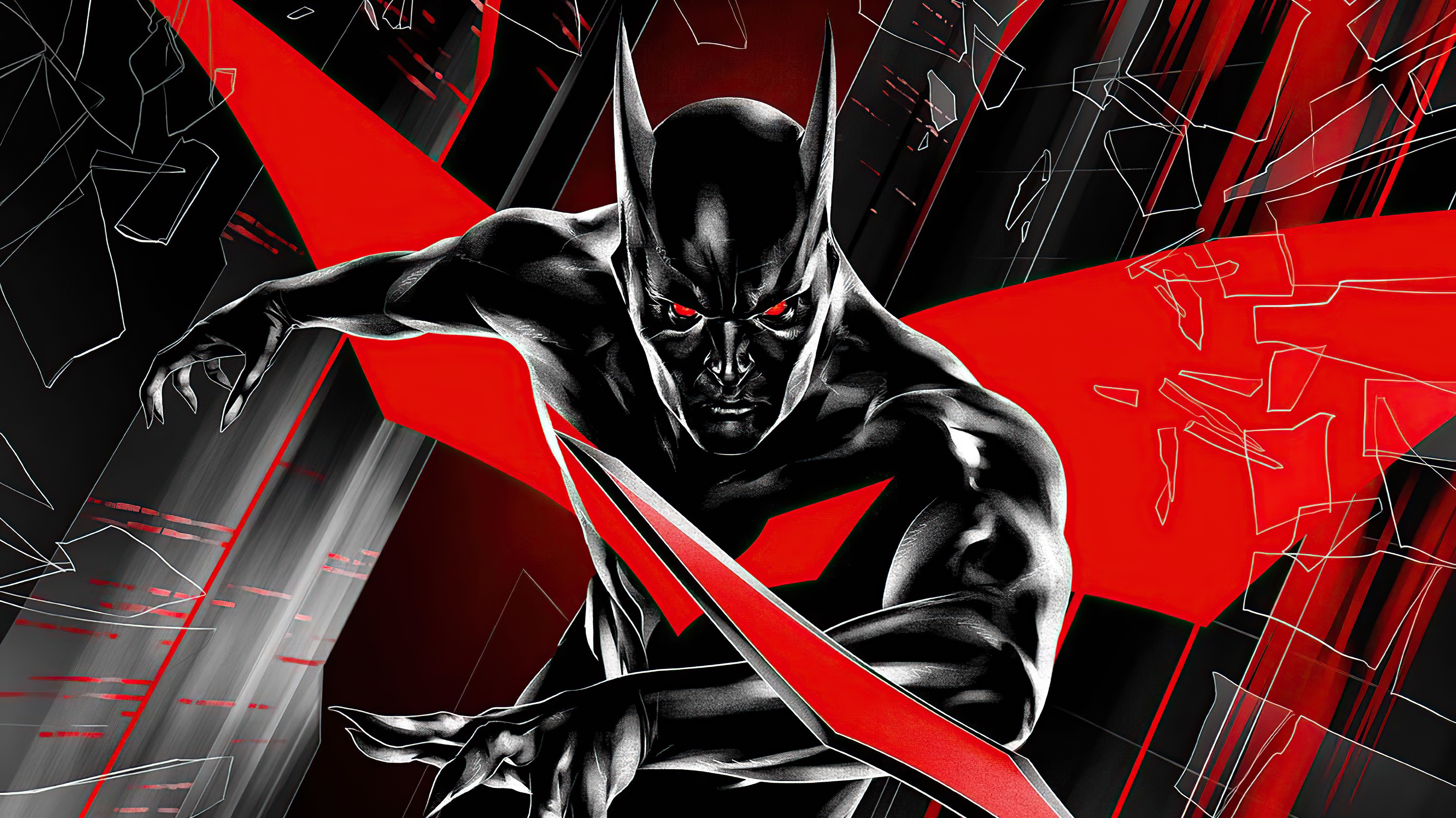 Batman Beyond Artwork 4K HD Wallpaper