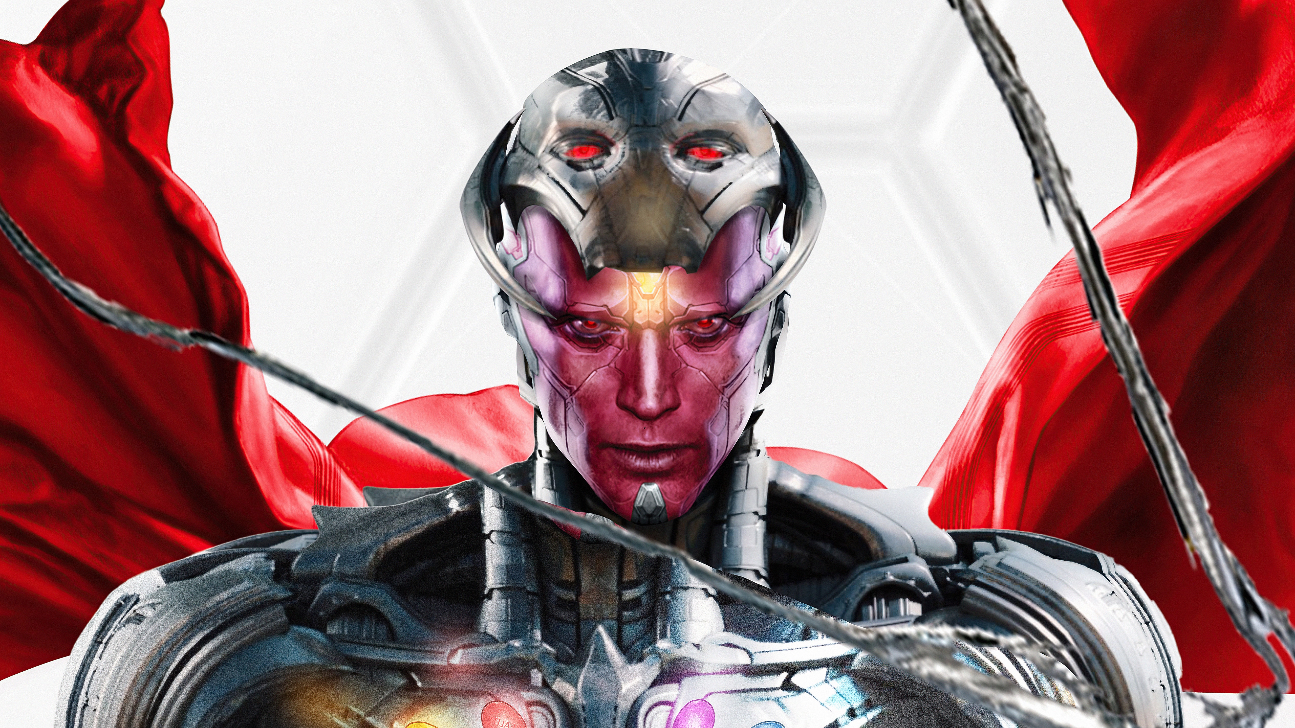 Vision from Marvel What If? 4K HD Wallpaper