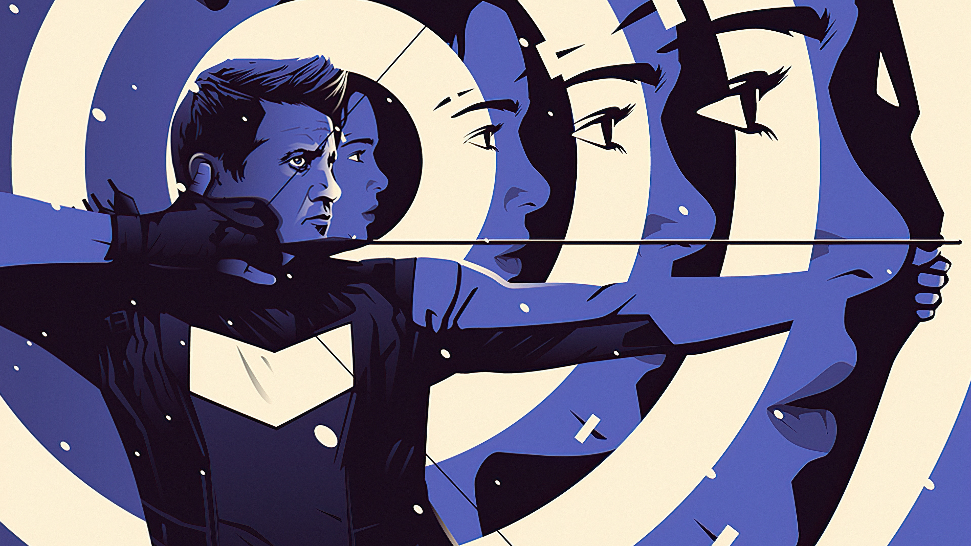 Hawkeye from Marvel's Hawkeye TV Series HD Wallpaper