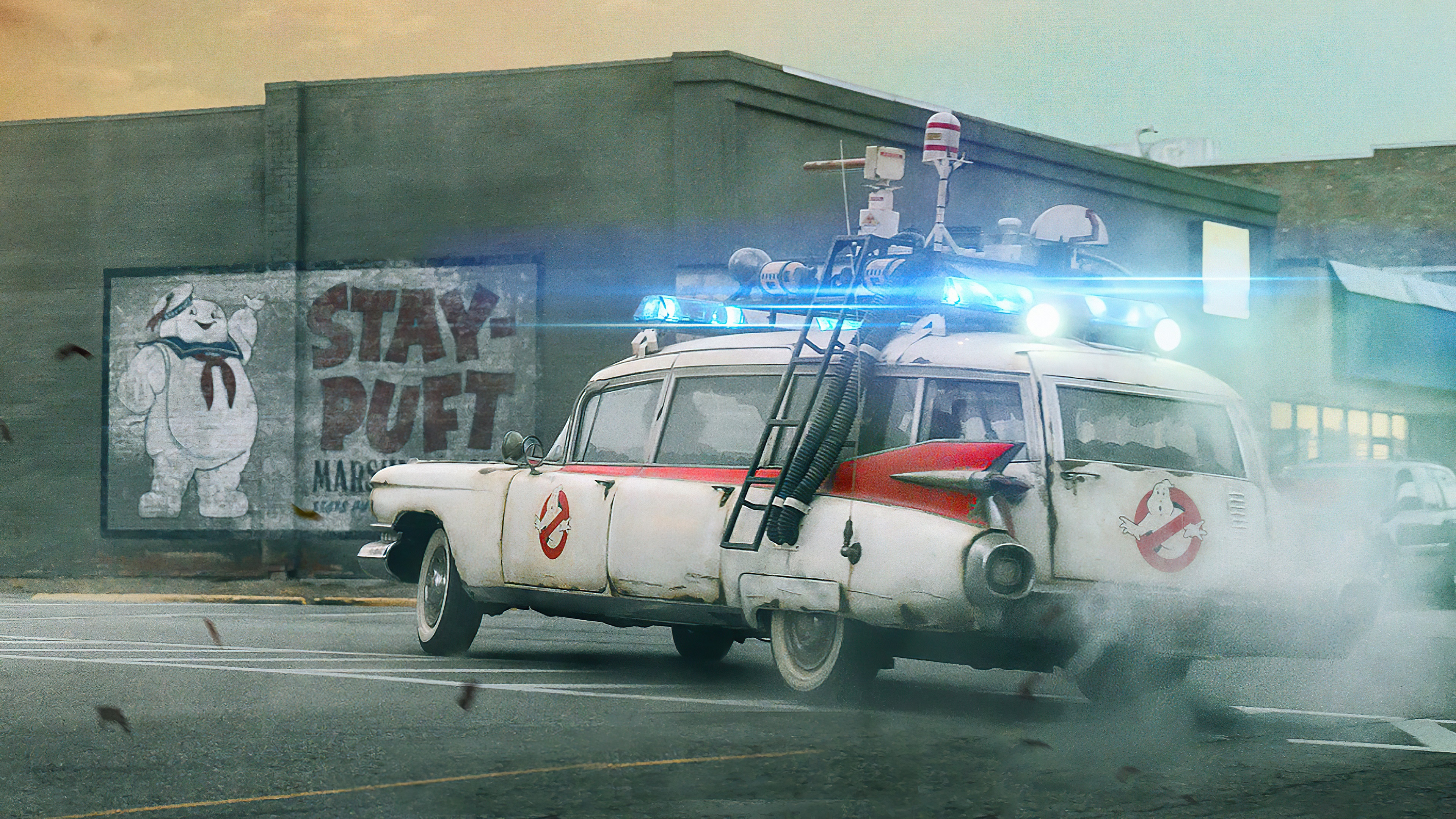 Ecto-1 from Ghostbusters: Afterlife HD Wallpaper