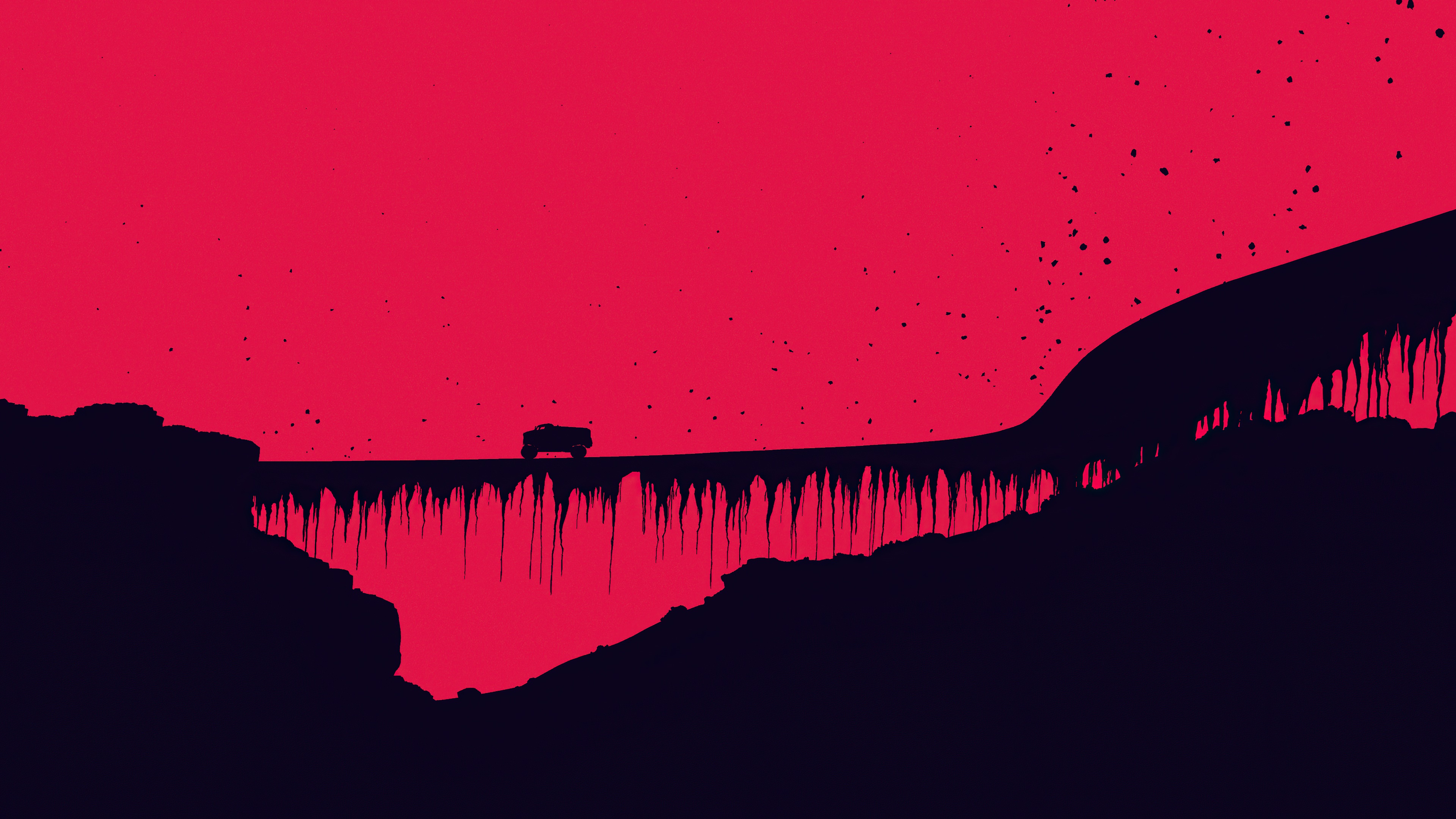 Death Stranding minimalist 4K HD Wallpaper