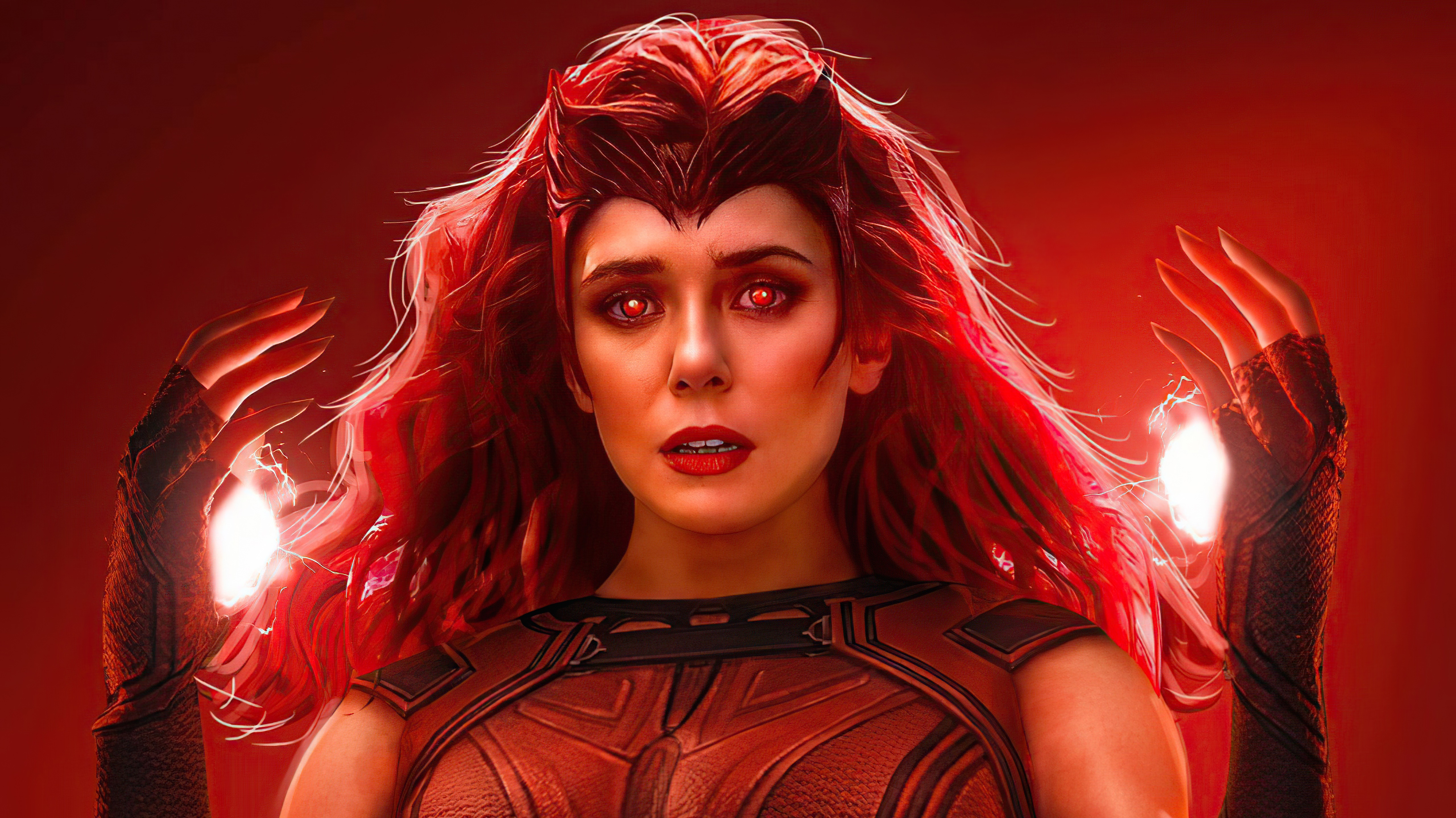 Scarlet Witch from WandaVision HD Wallpaper