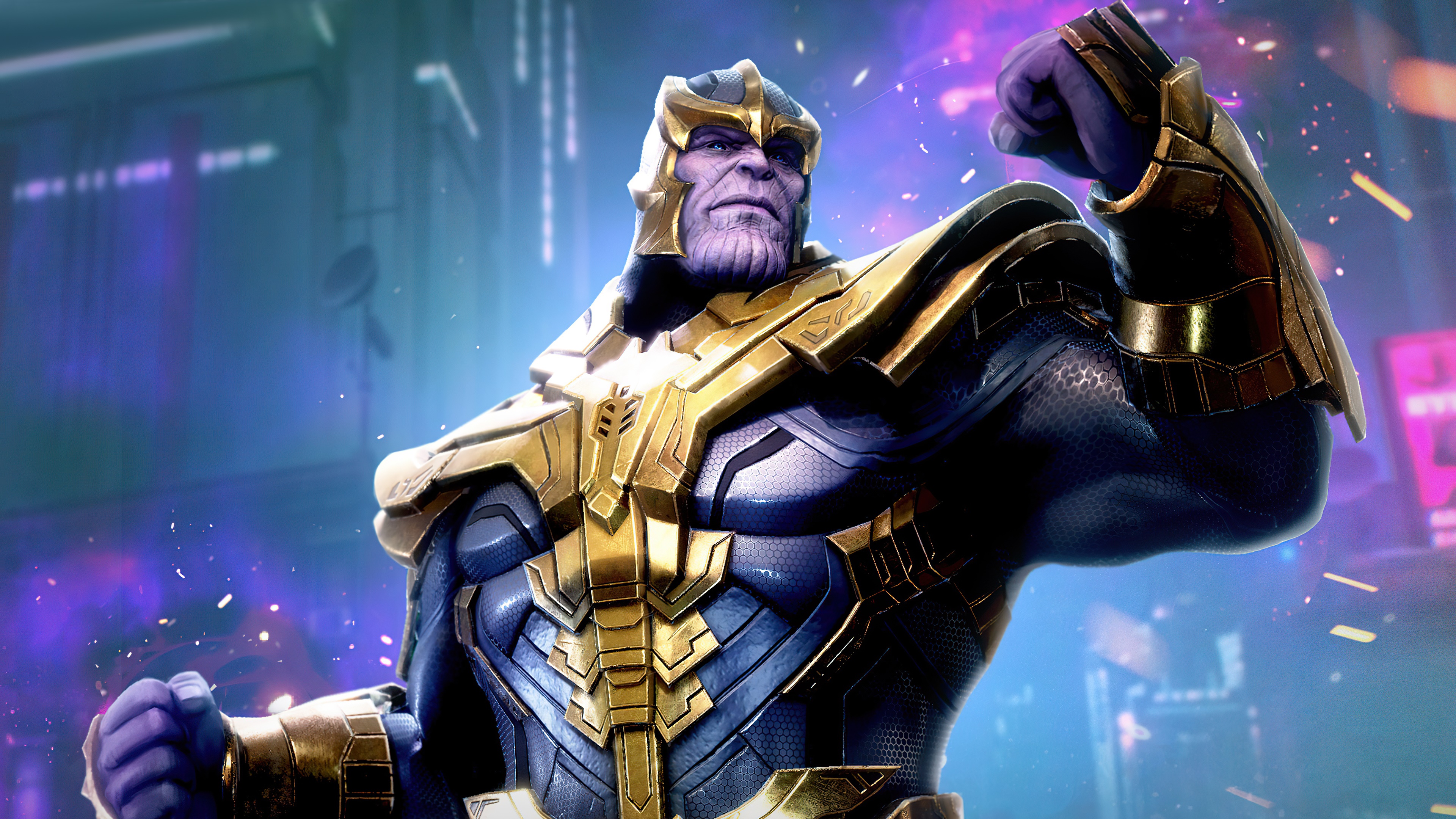 Thanos from Marvel Future Revolution 4K HD Wallpaper